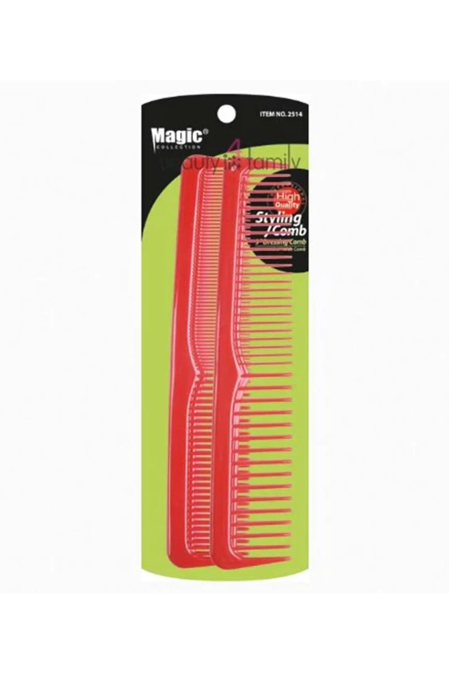 Magic Collection Styling & Dressing Comb Combo Pack #2514