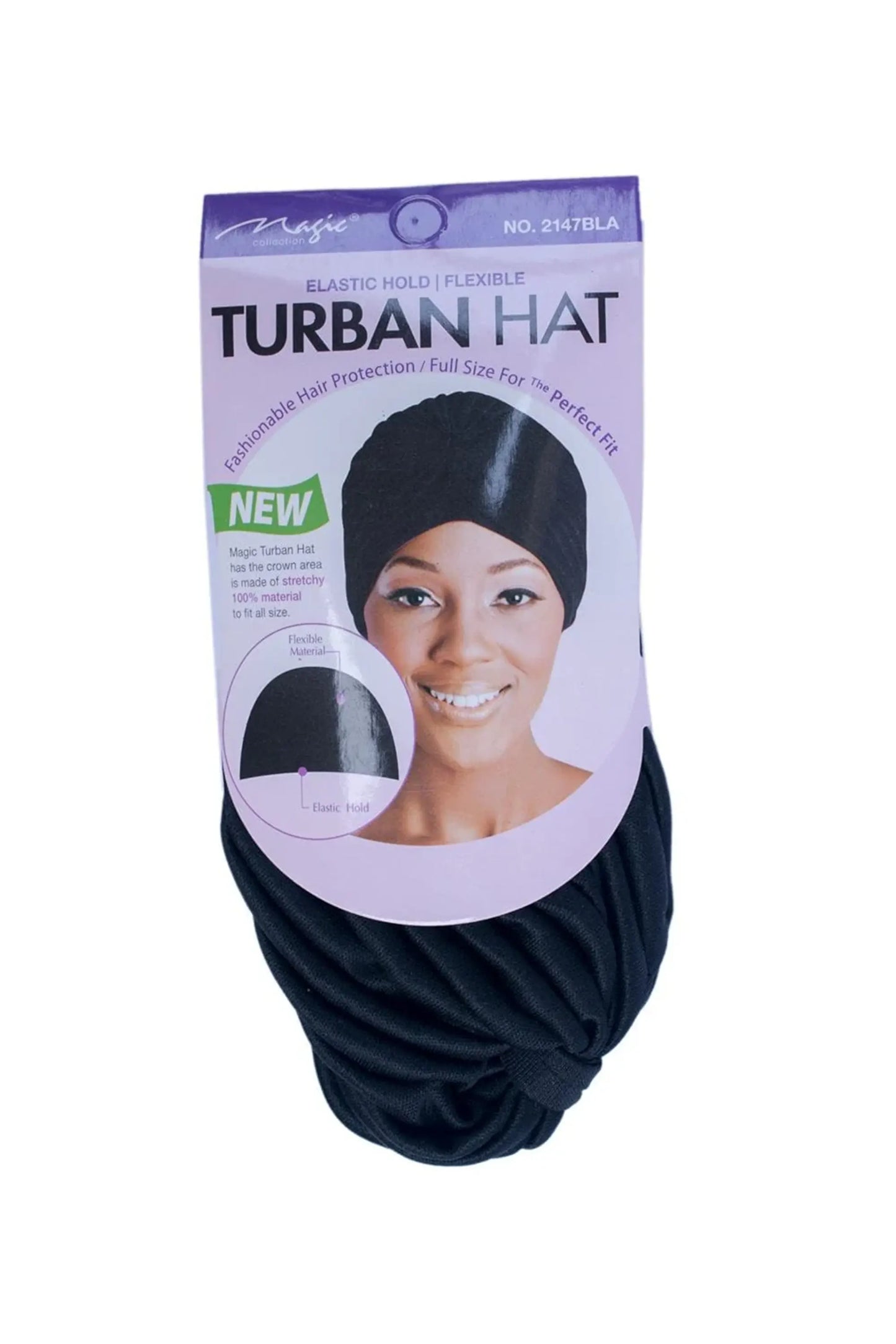 Magic Collection Turban Hat - 2147 Black