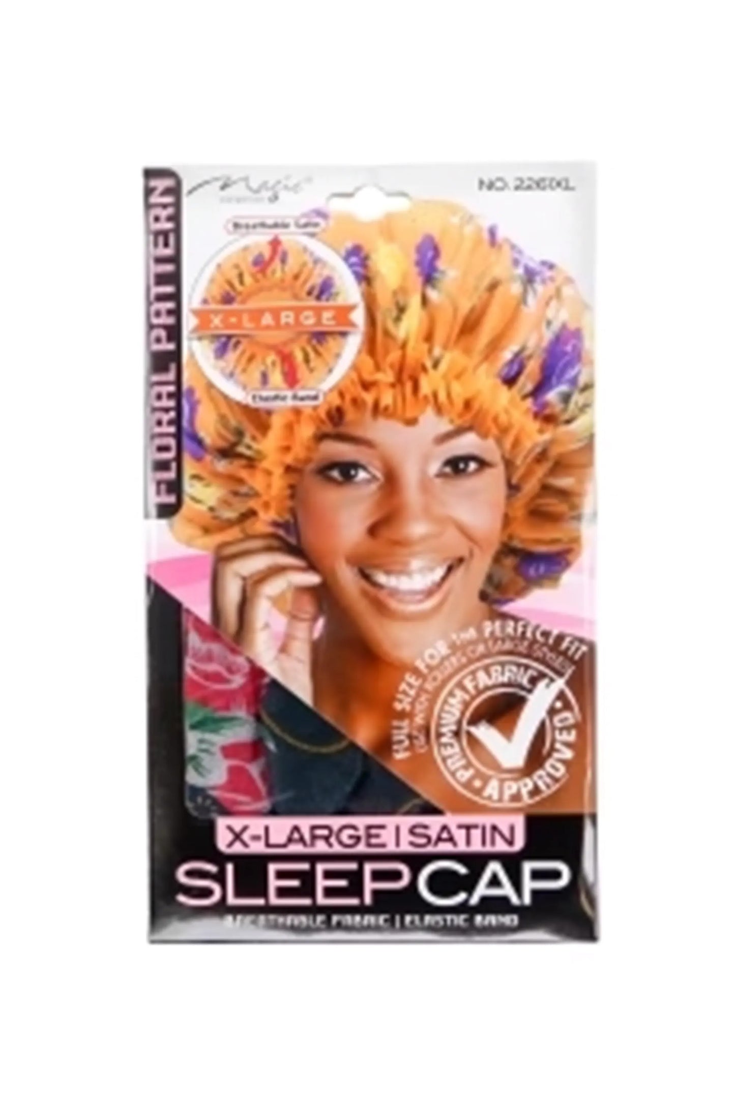 Magic Collection X-Large Satin Sleep Cap No. 2261Xl