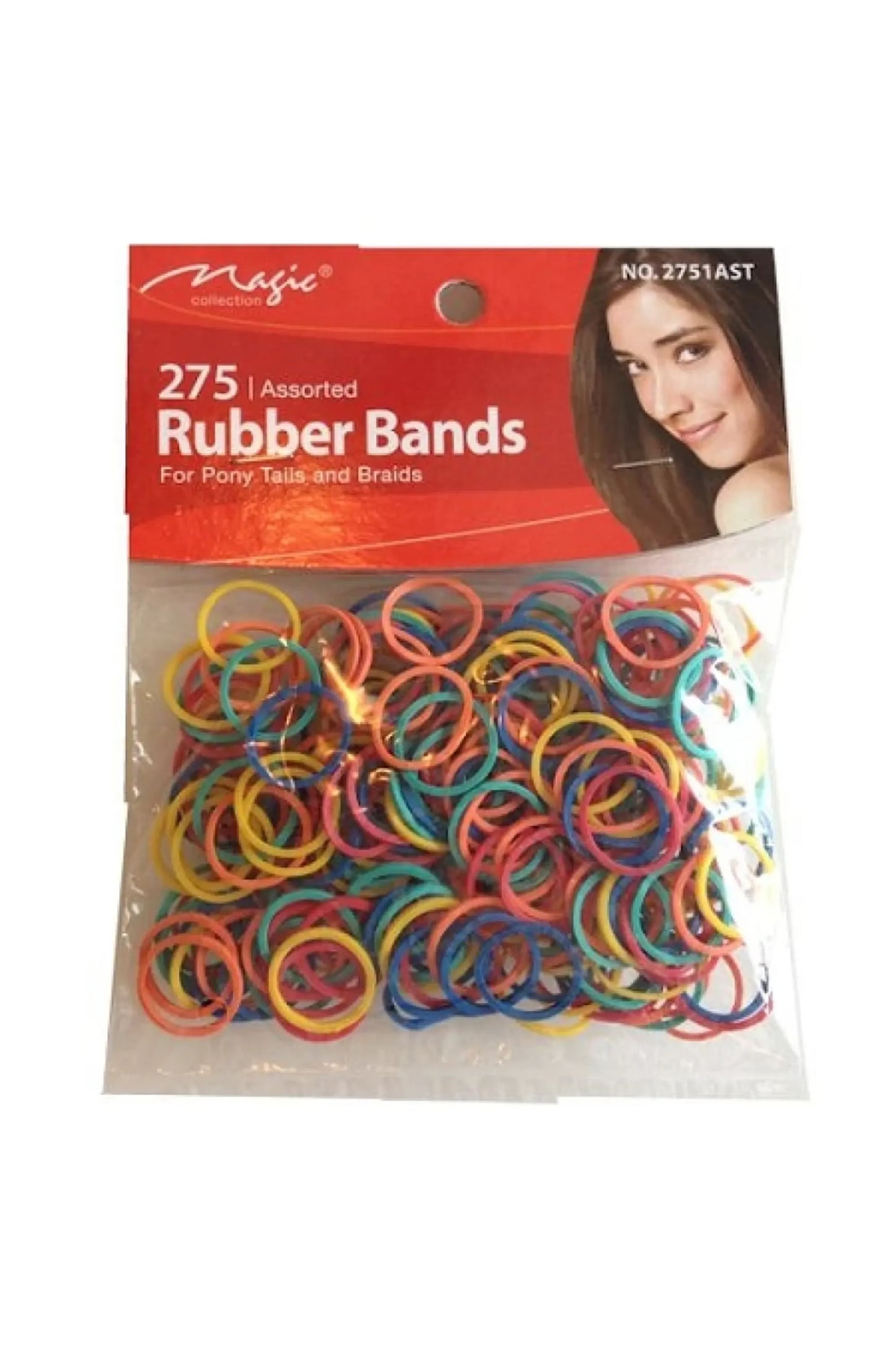 Magic Elastic Rubberbands For Pony Tails & Braids - U3