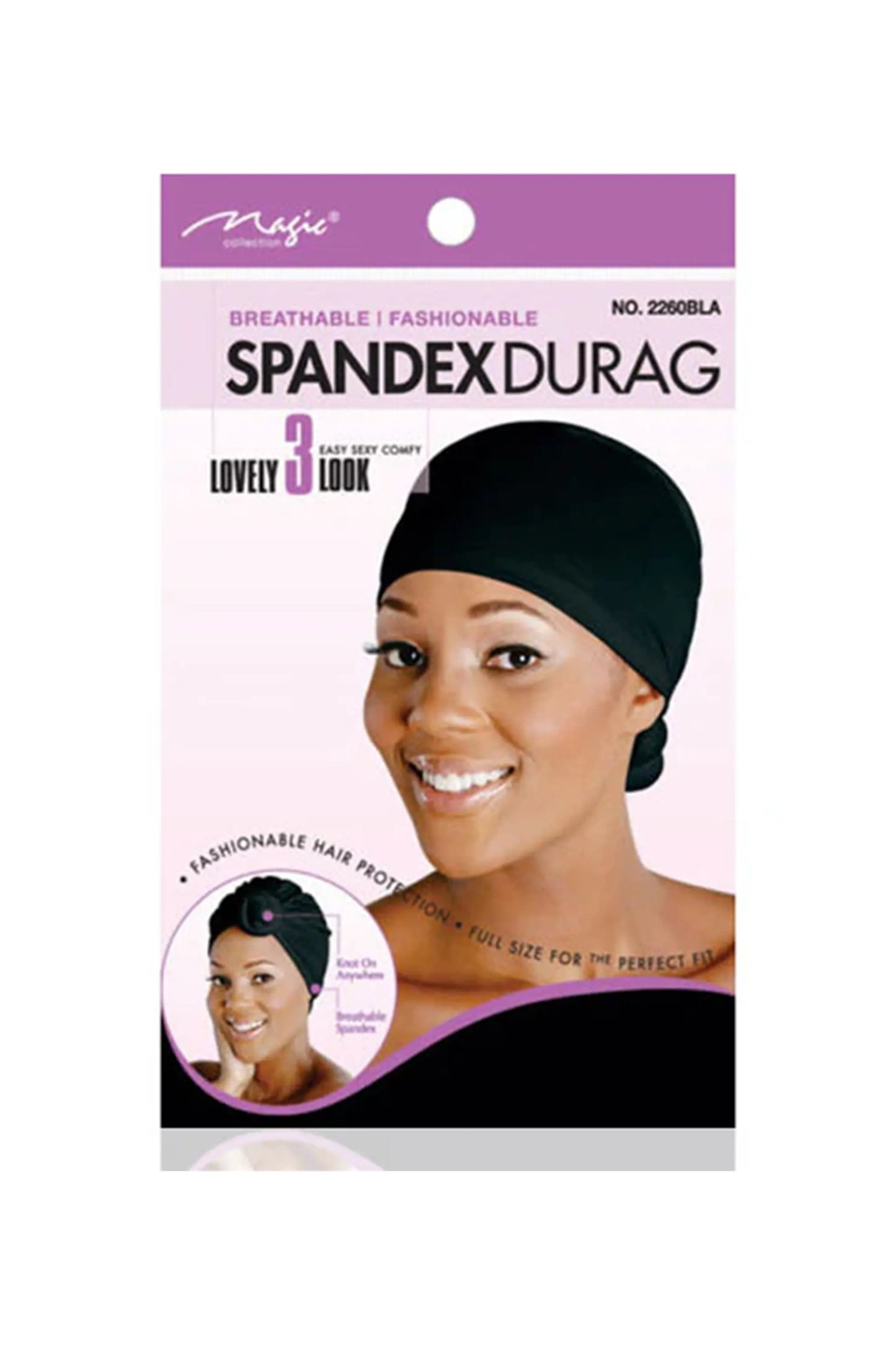 Magic Spandex Durag #2260Bla