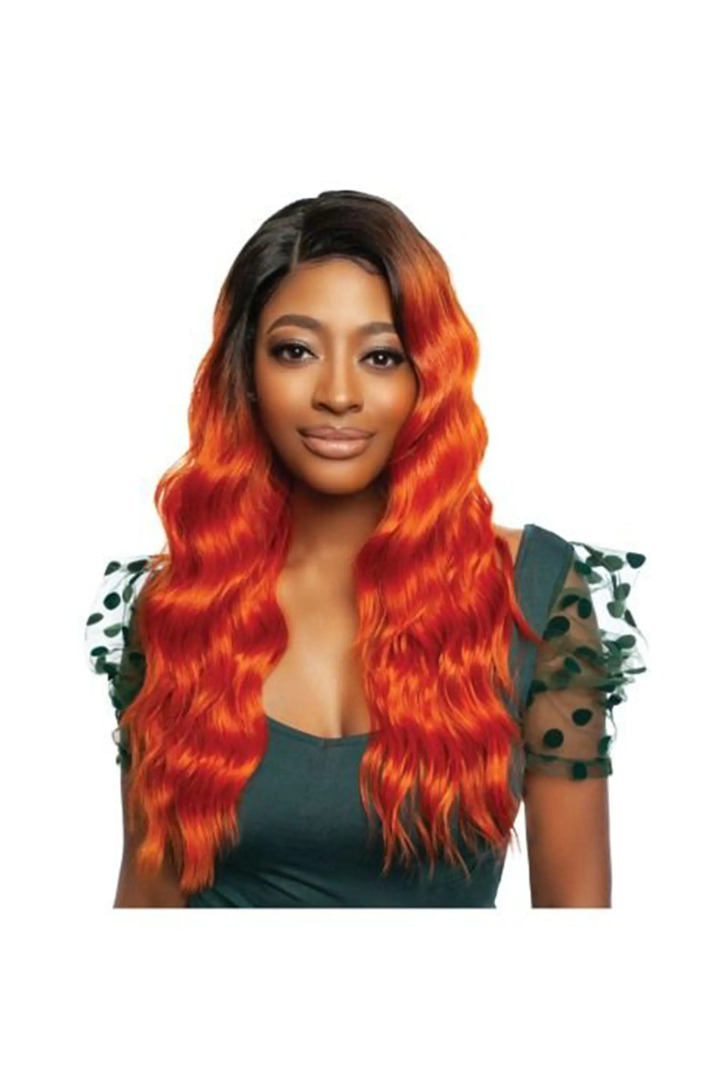Mane Concept Brown Sugar HD Lace Human Hair Blend Wig - BSHS208 Cotton