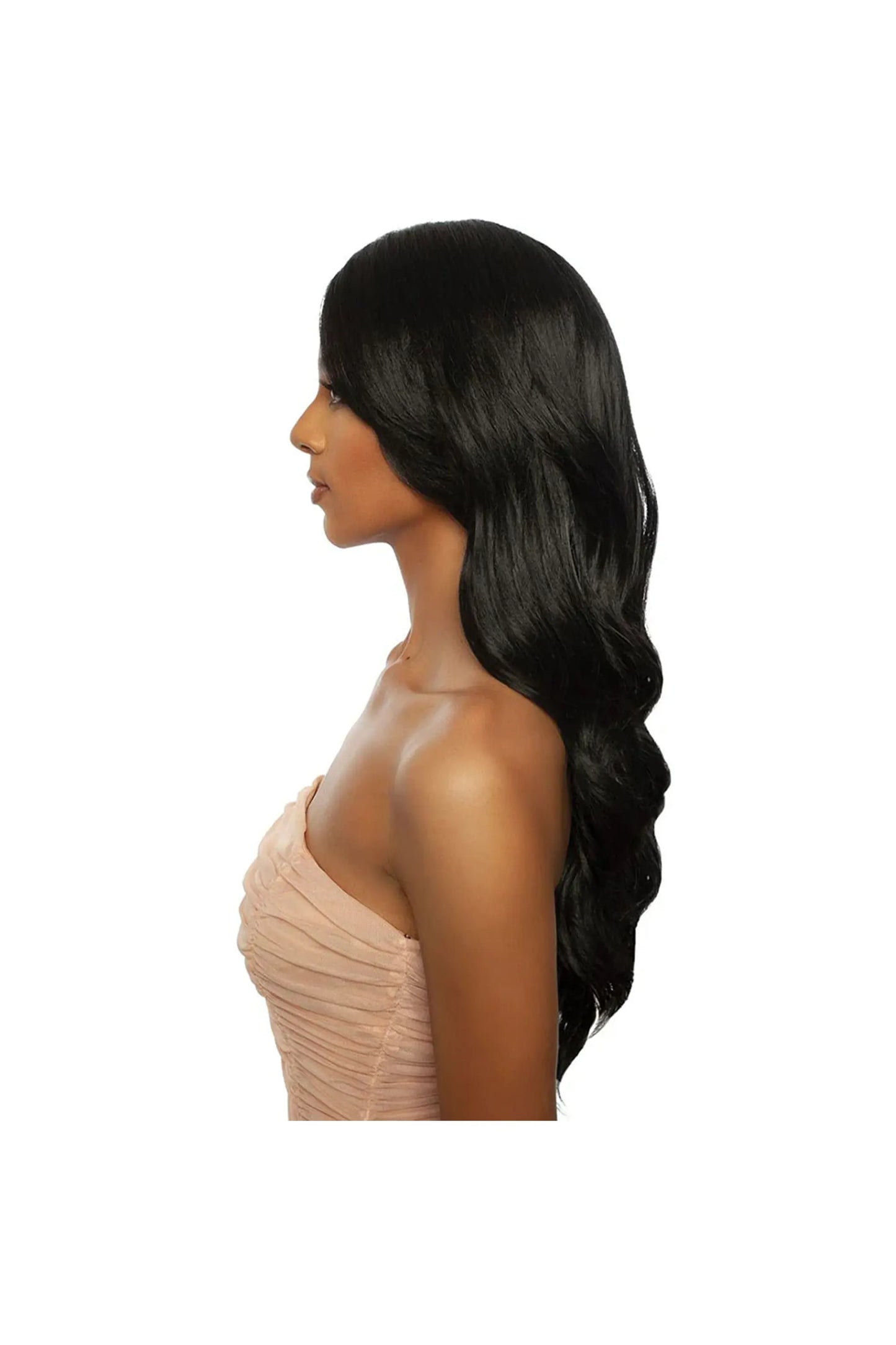Mane Concept Brown Sugar Human Hair Blend HD Silk Press Lace Front Wig - BSHS202 JERSEY
