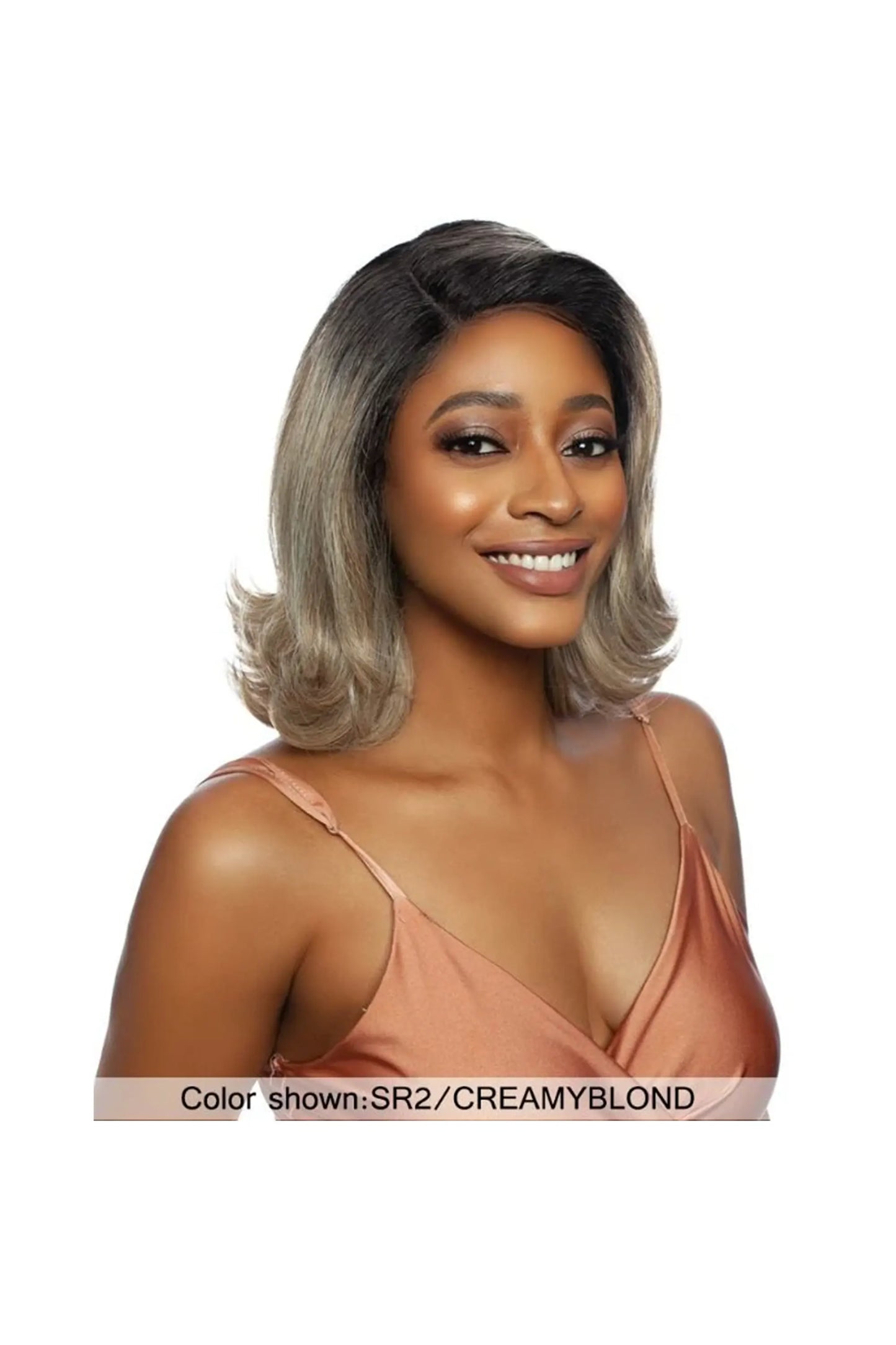 Mane Concept Red Carpet 4in HD Synthetic Transparent Lace Front Wig - HEIDY
