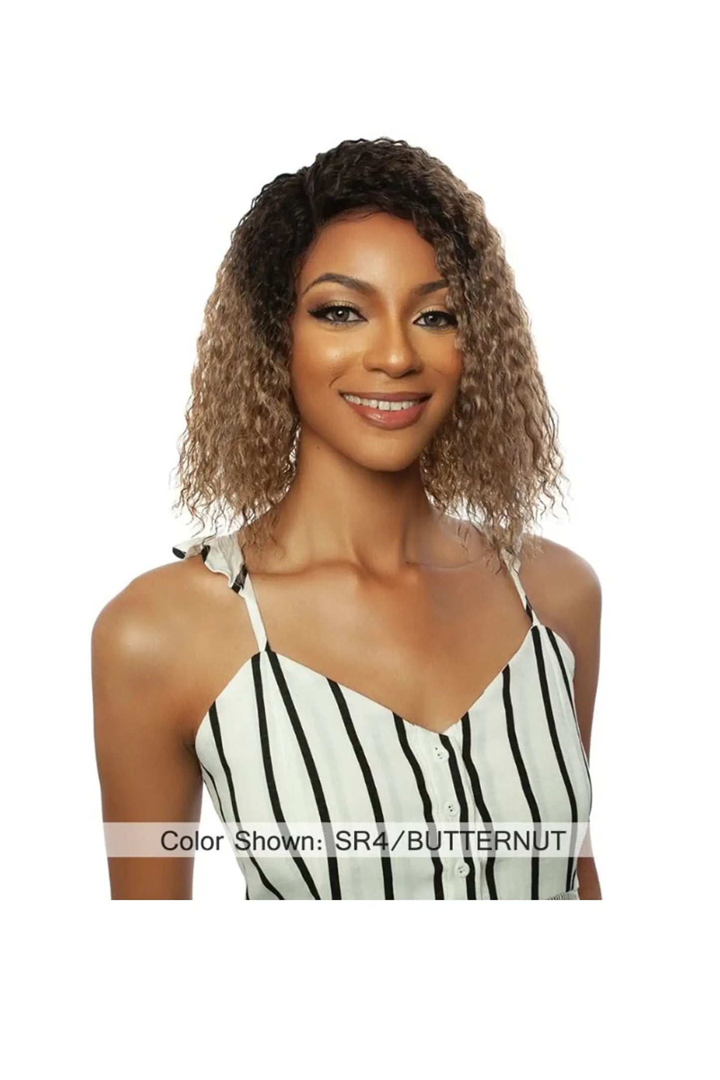 Mane Concept Red Carpet Wet Wave Synthetic HD Lace Front Wig - RCHW206 INEZ