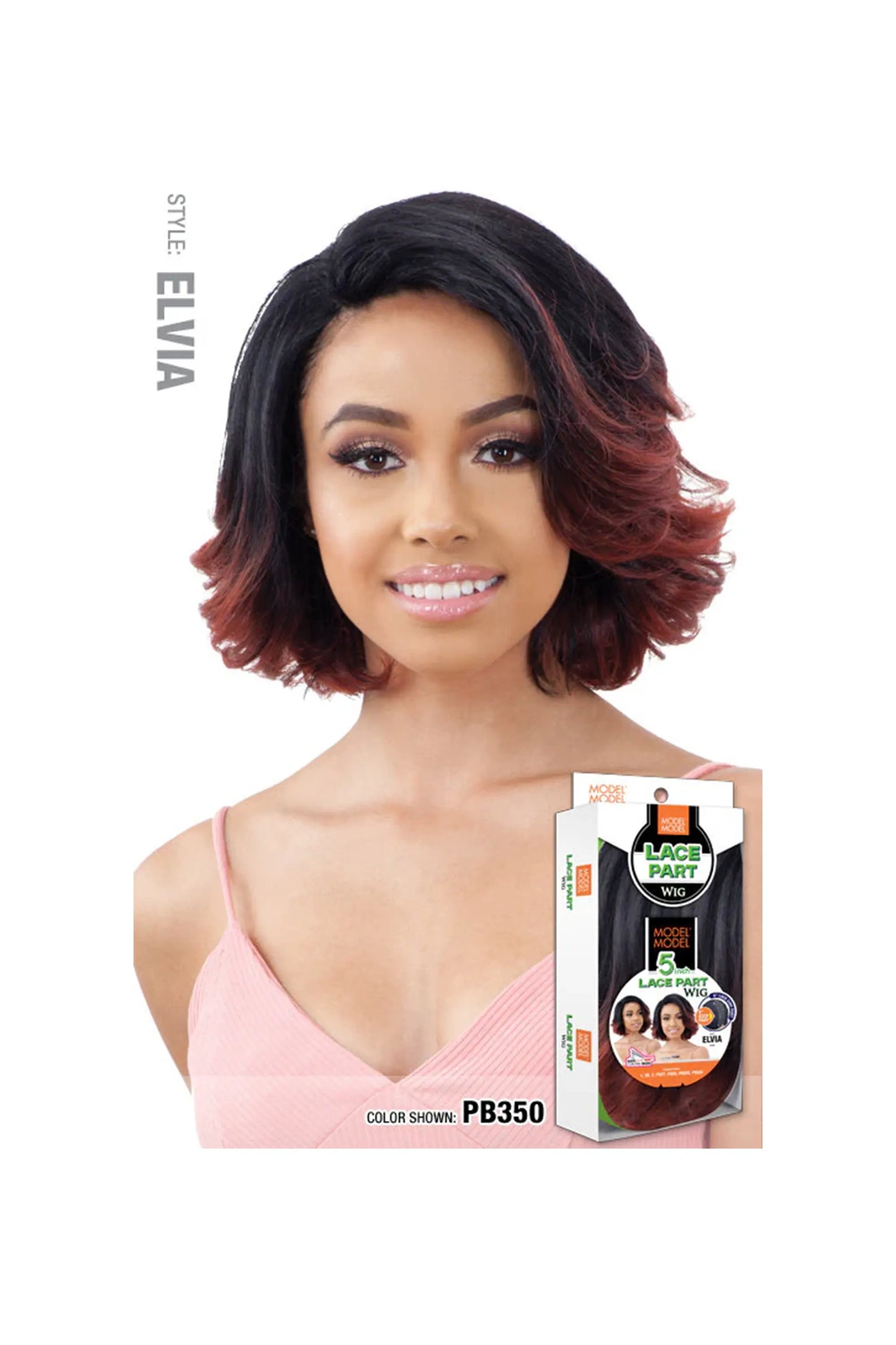 Model Model 5in Lace Part Wig - Elvia