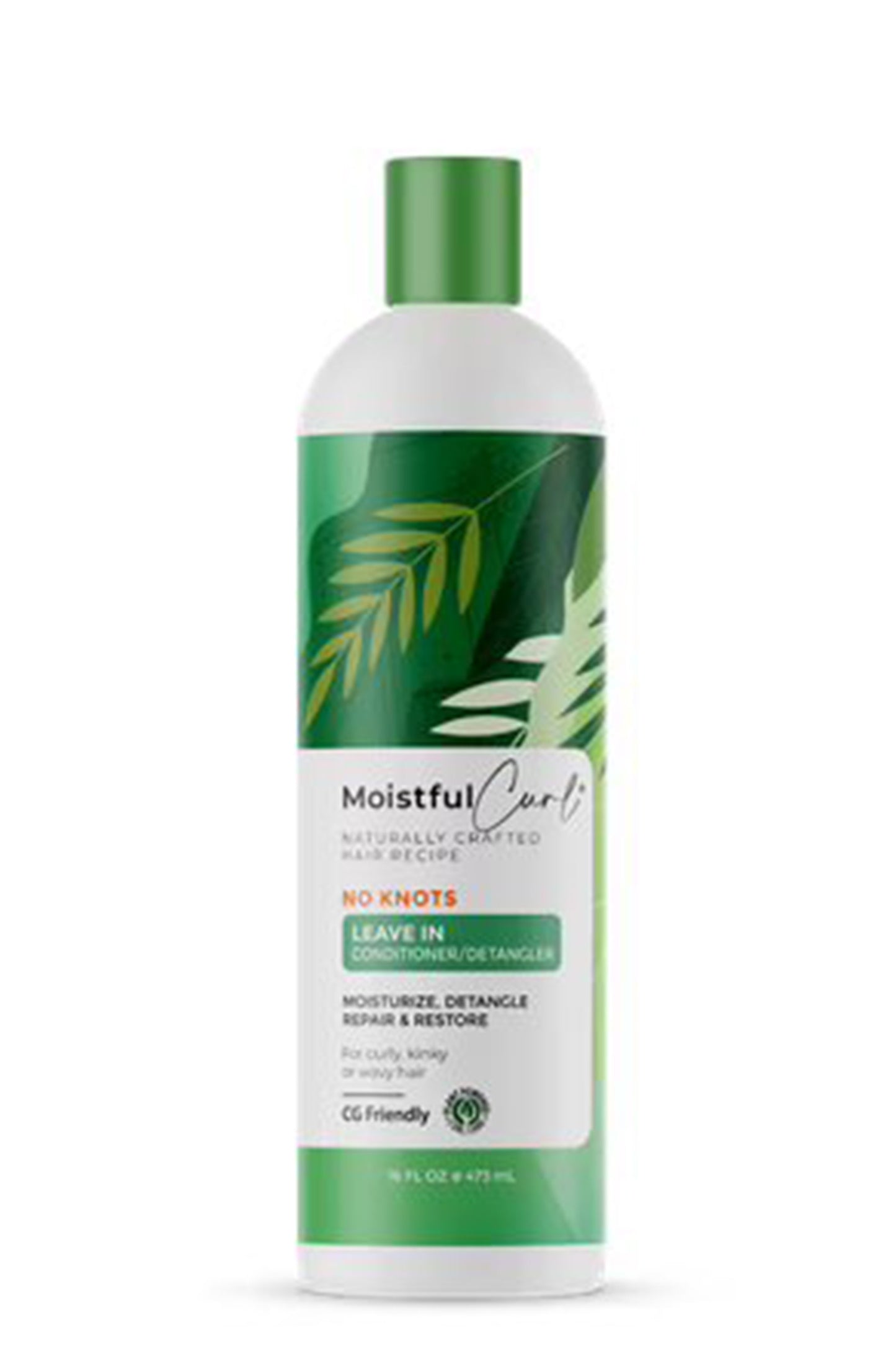 Moistful Curl No Knots Leave In Conditioner / Detangler 473 Ml