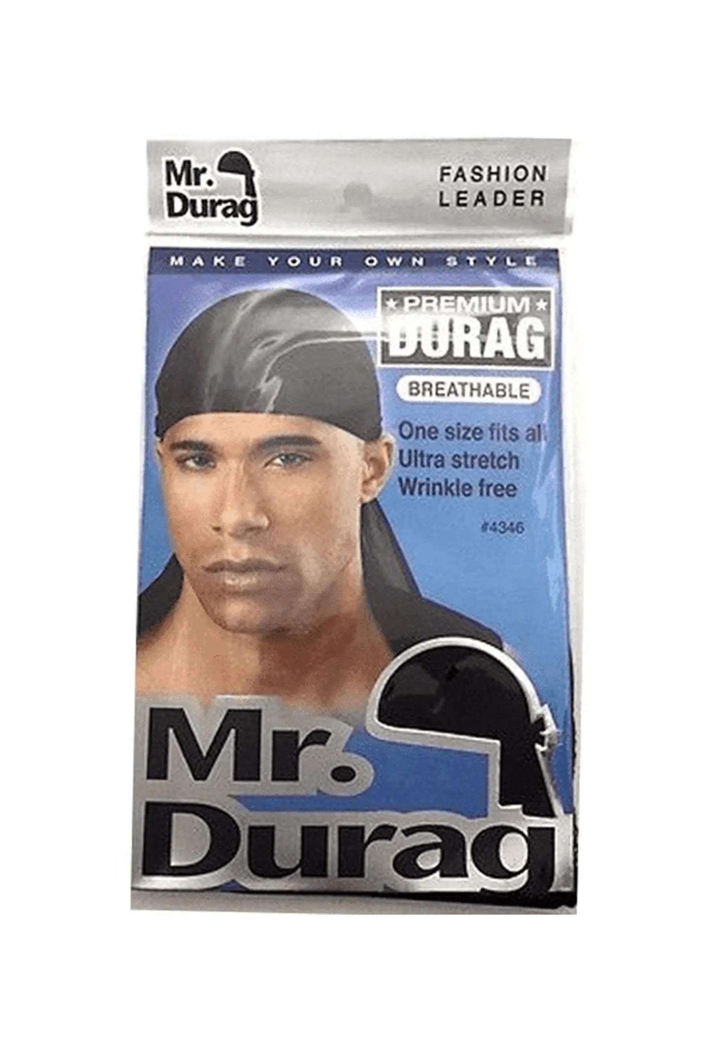 Mr Durag Ultra Stretch One Size Wrinkle Free-4346 -Oos