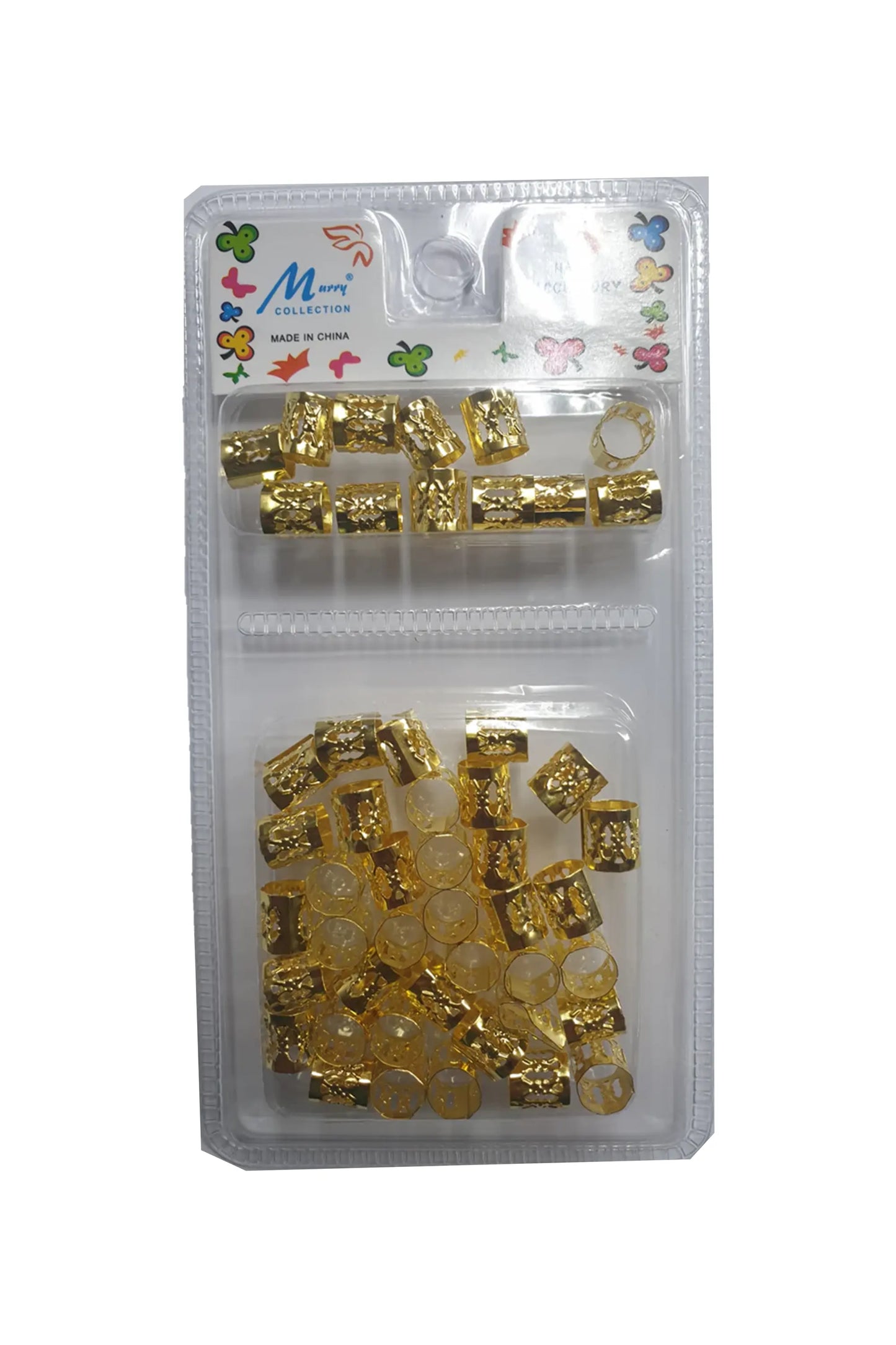 Murry Collection Metal Hair Beads