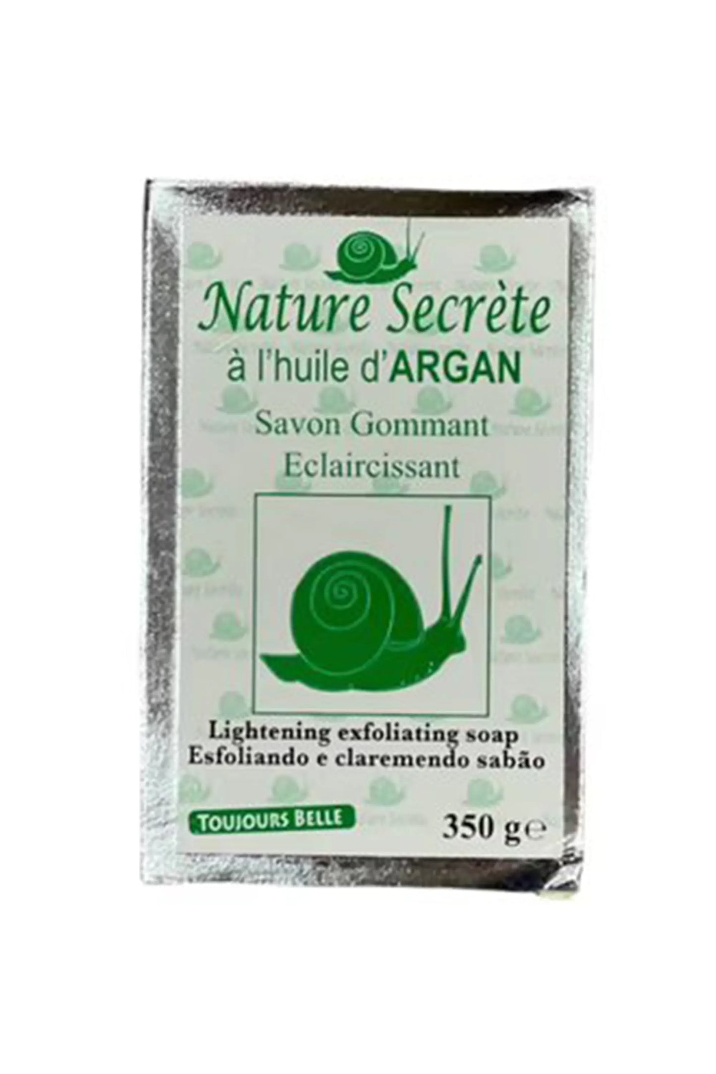 Nature Secrete Argan Exfoliating Lightening Soap 7 Oz / 350 G