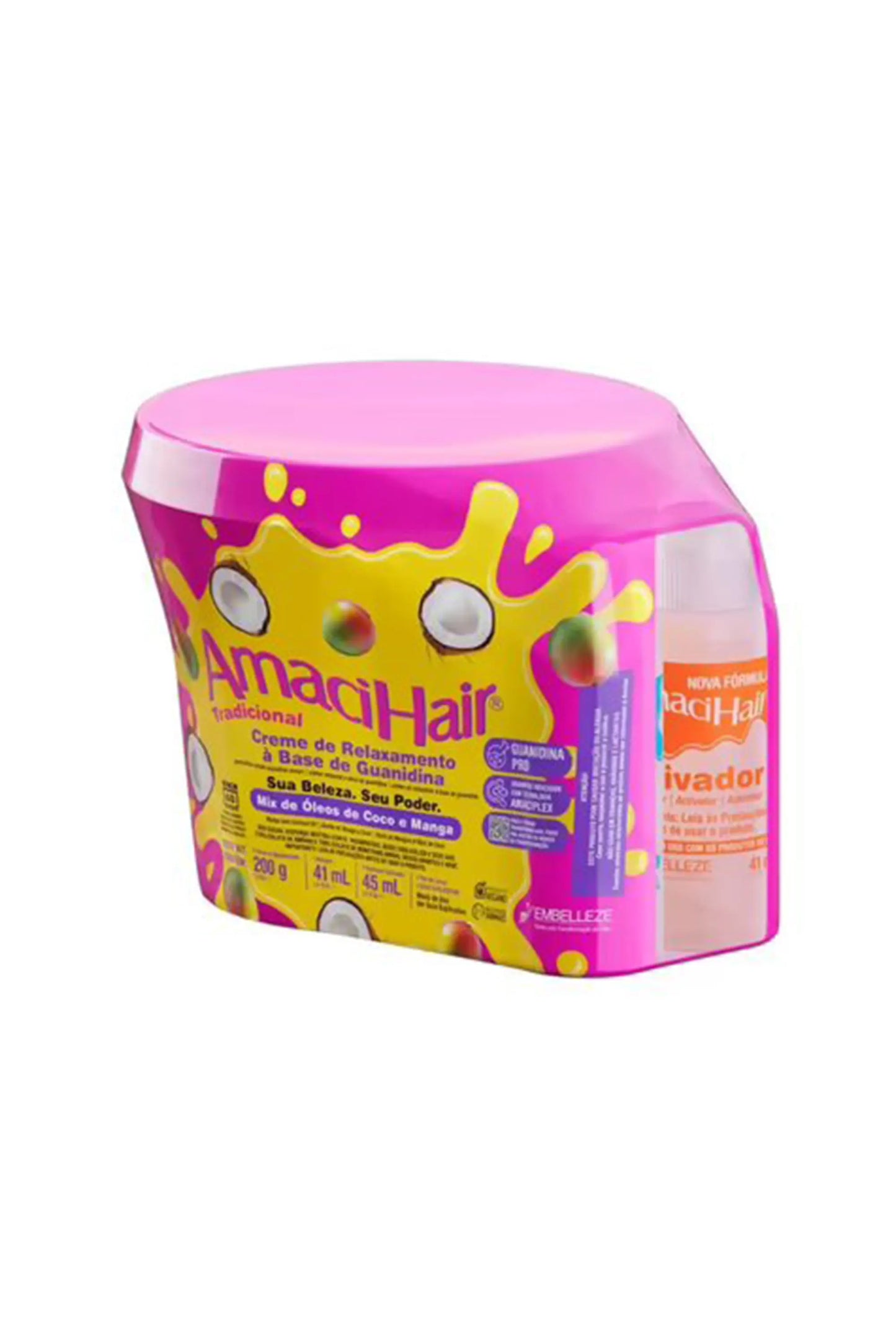 Novex Amacihair Guanidine-Based Relaxer Cream 210g