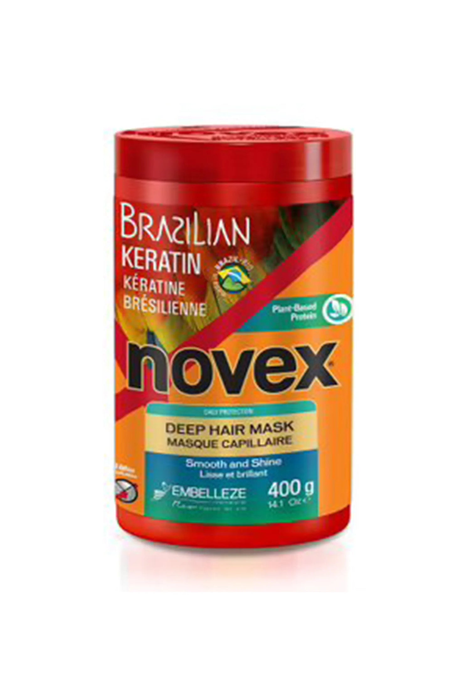 Novex Brazilian Keratin Hair Mask 400 Gr