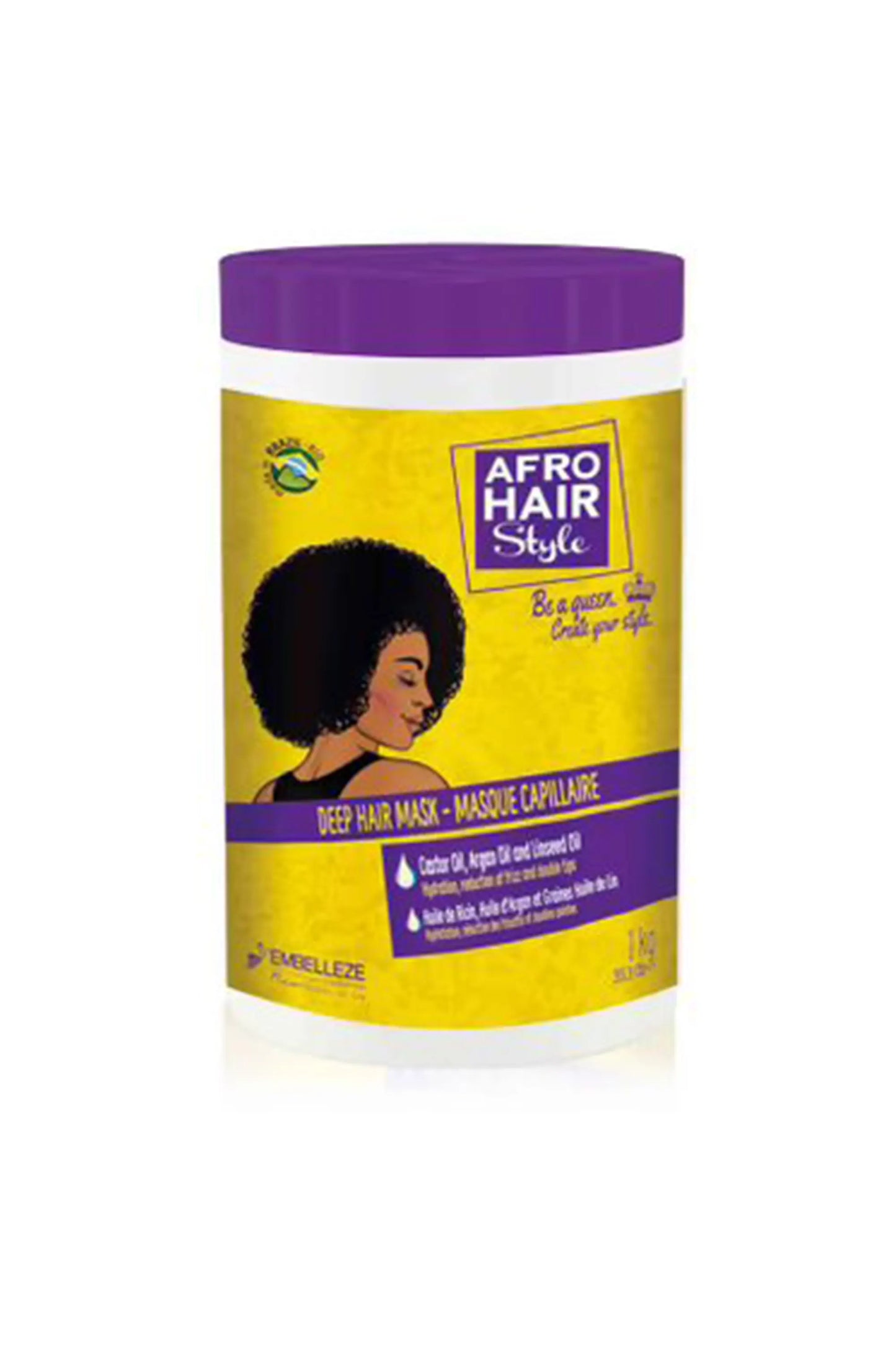 Novex Embelleze Afrohair Style Deep Hair Mask 1kg