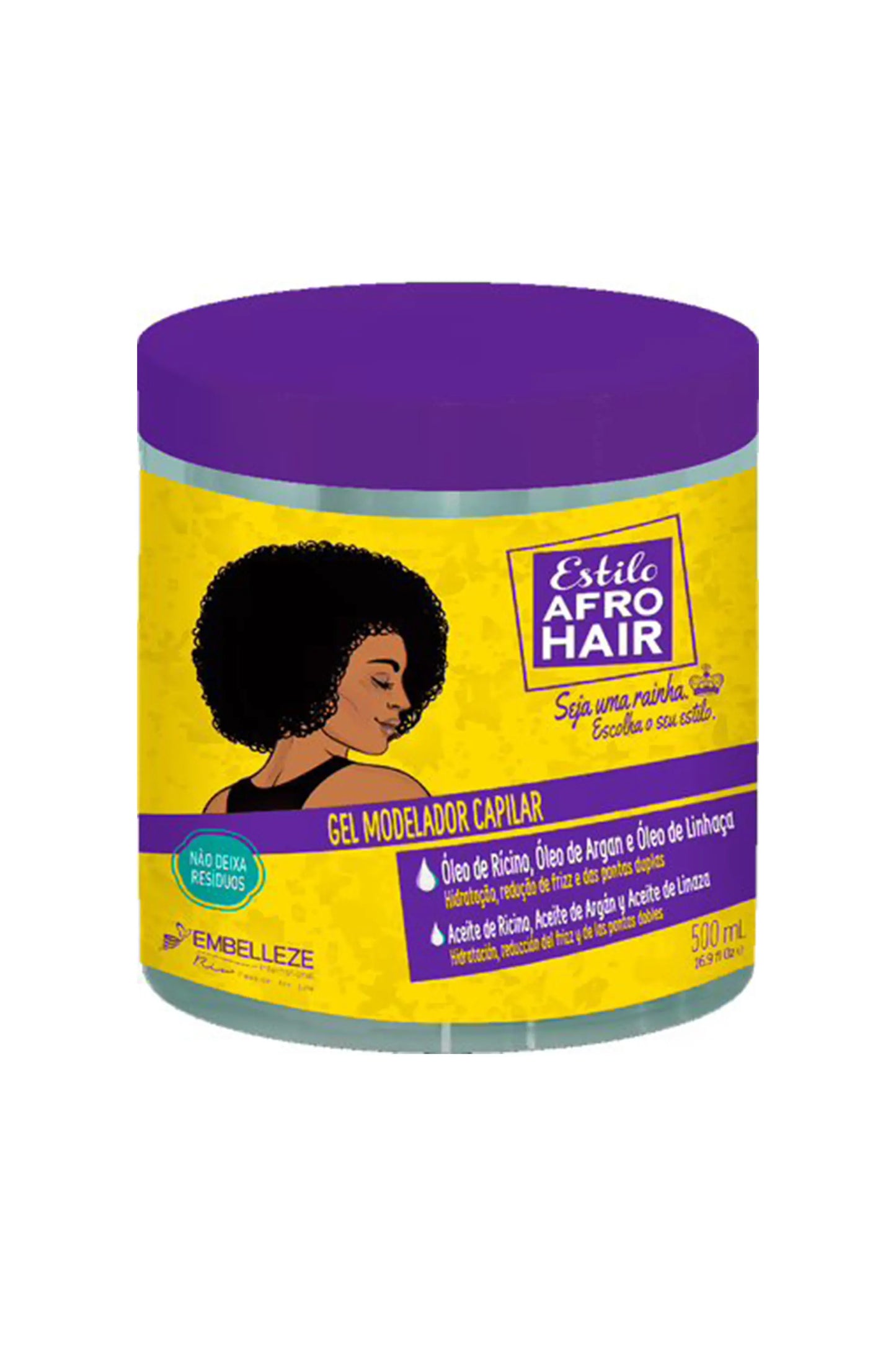Novex Embelleze Afrohair Styling Gel 500 Ml