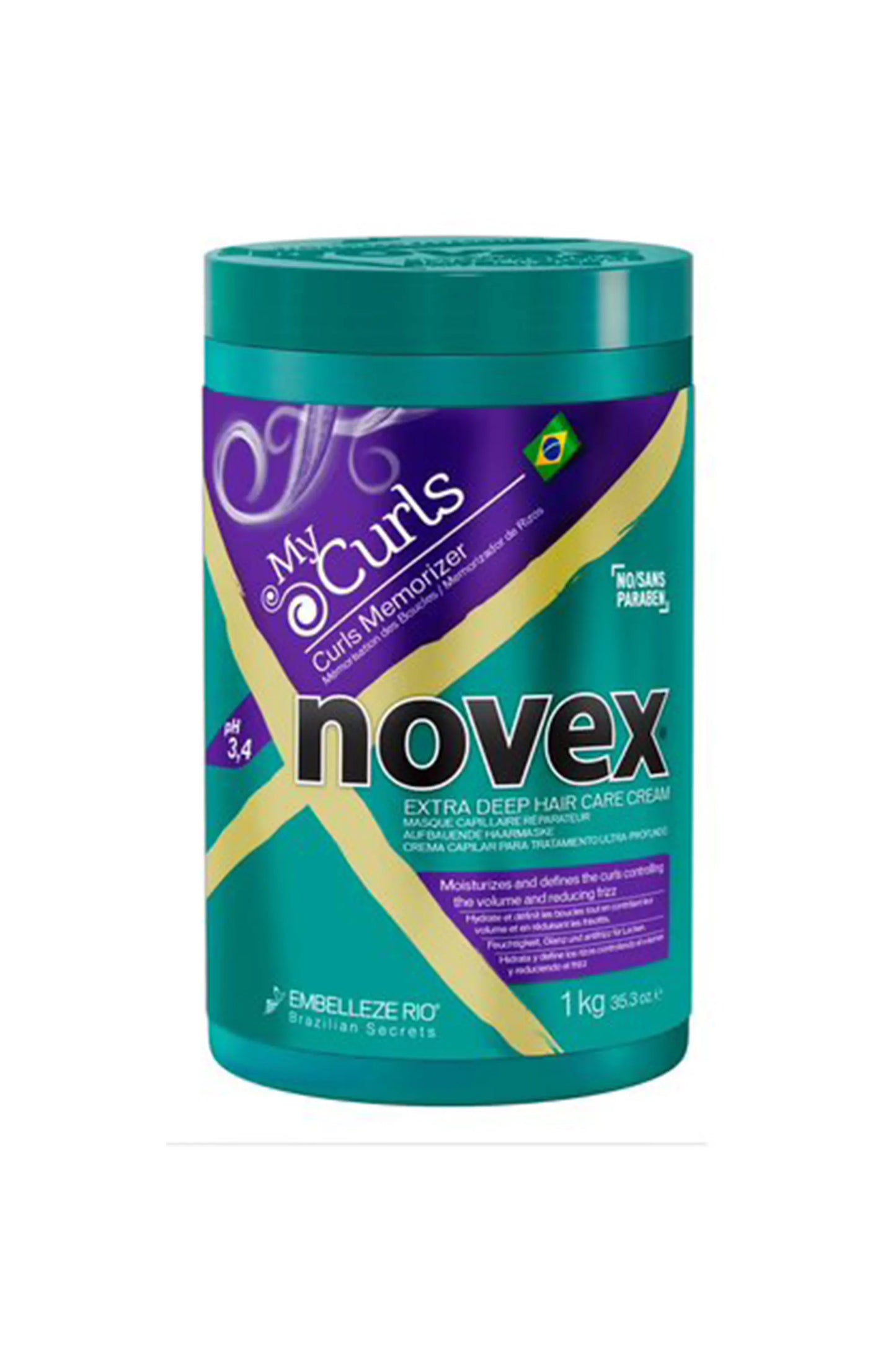 Novex My Curls Hair Mask 32 Oz / 1 Kg