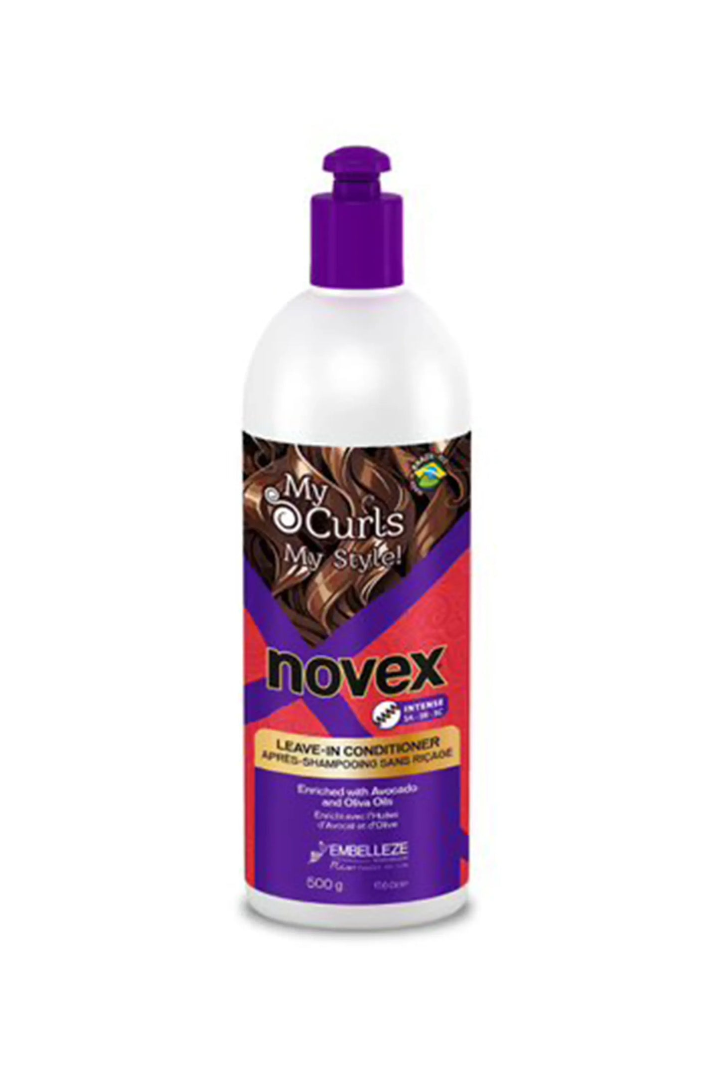 Novex My Curls Intense Leave In Conditioner 17.6 Oz / 500g