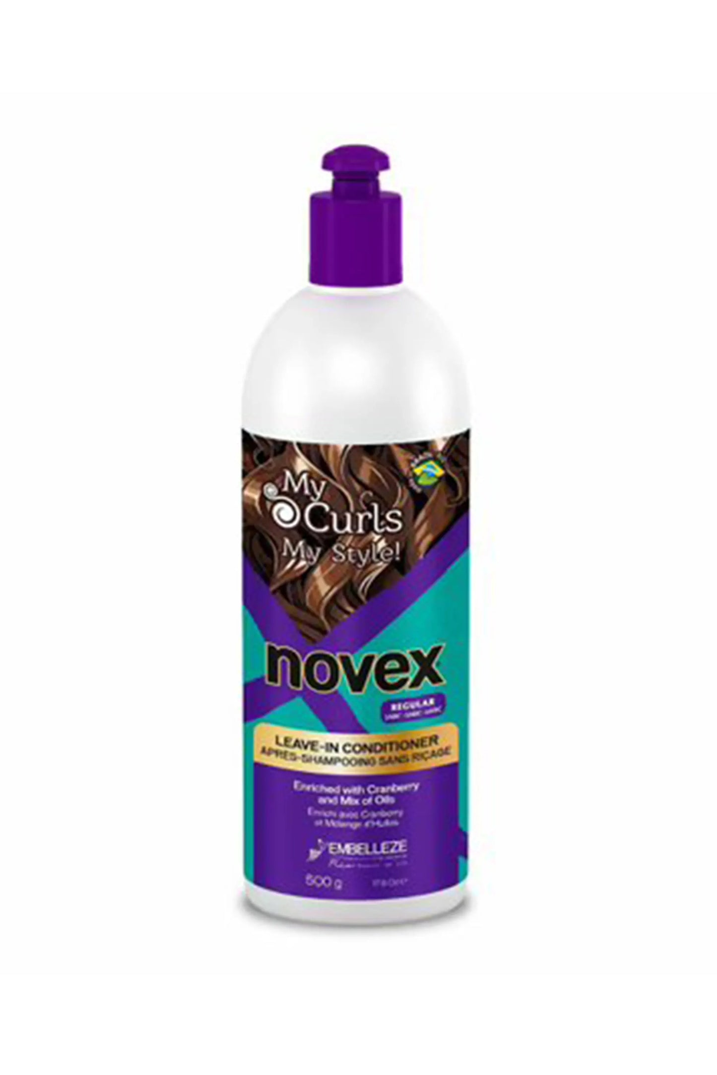 Novex My Curls Leave In Conditioner 17.6 Oz / 500g