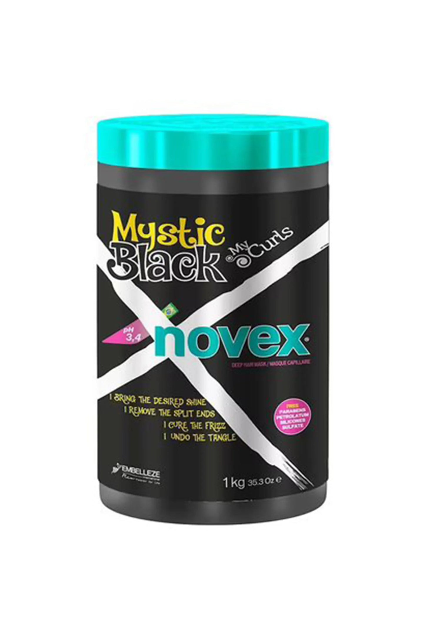Novex My Curls Mystic Black Hair Mask 1 Kg