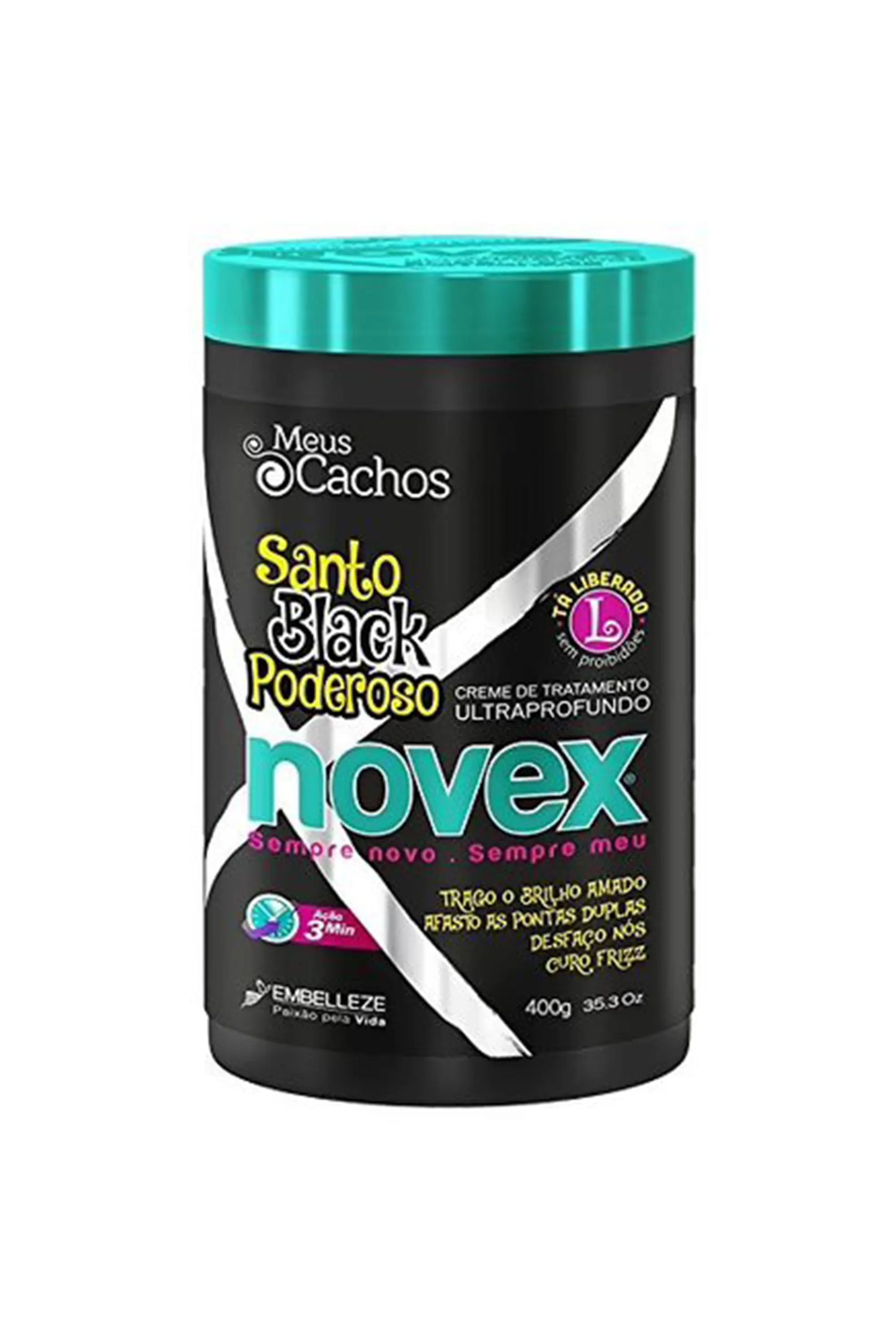 Novex My Curls Mystic Black Hair Mask 400 Ml