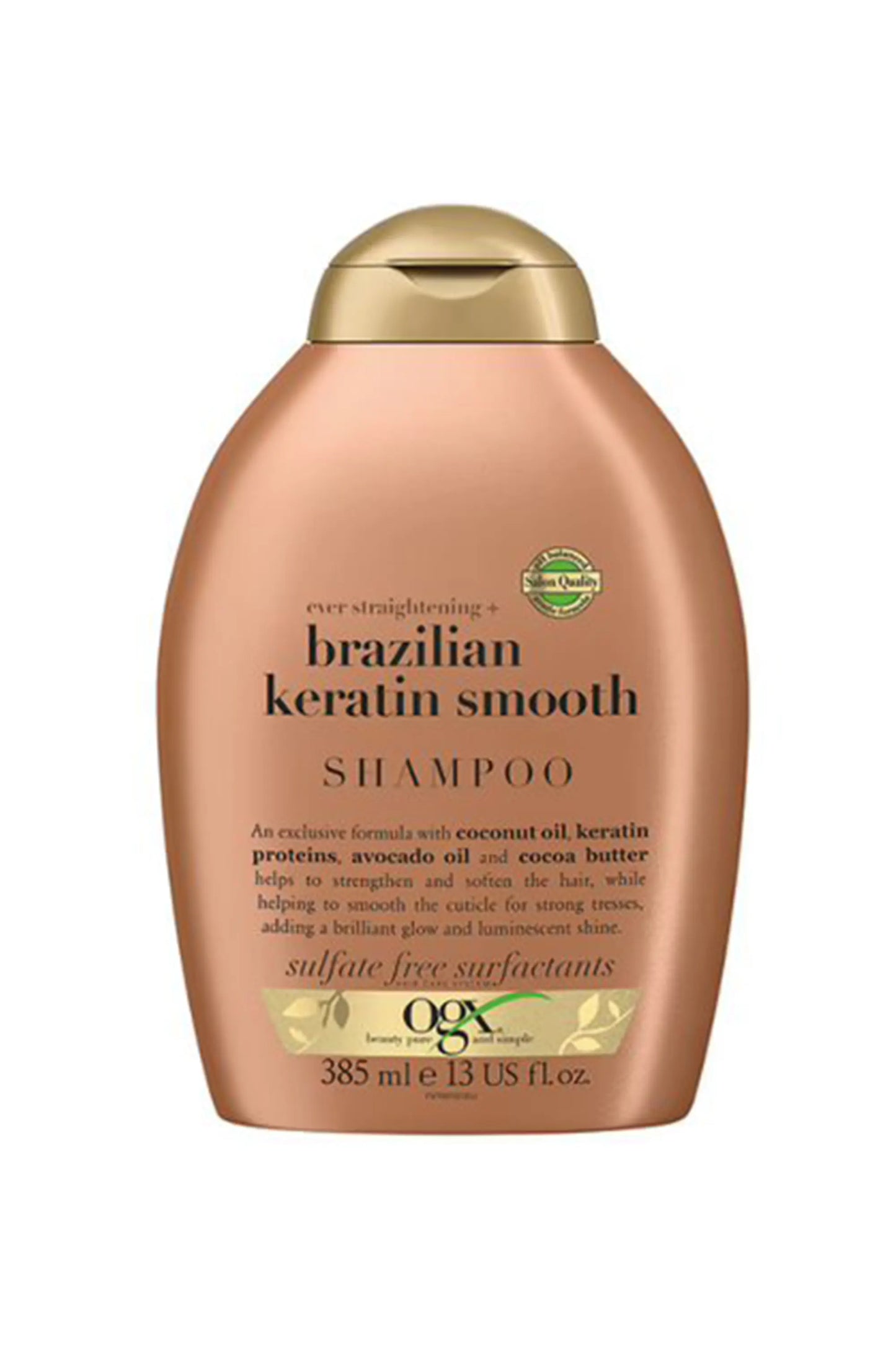 OGX Brazilian Keratin Smooth Shampoo 385ml