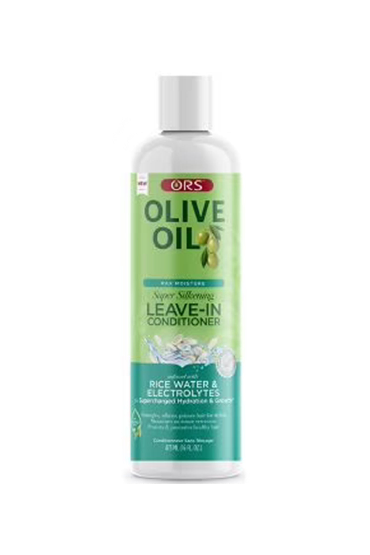 ORS Olive Oil Max Moisture Rice Water & Electrolytes Leave In Conditioner 16 Oz