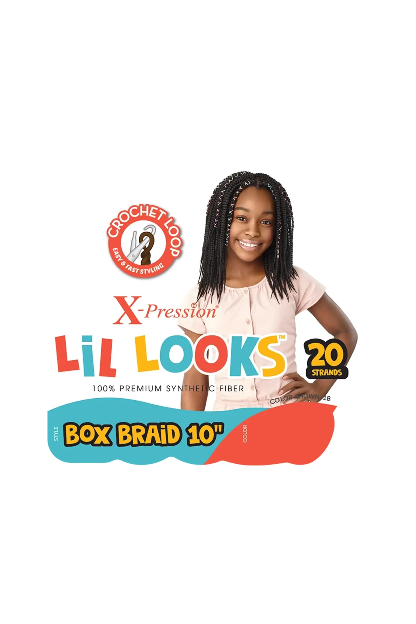Outre X-Pression Lil Looks - Box Braid 10"