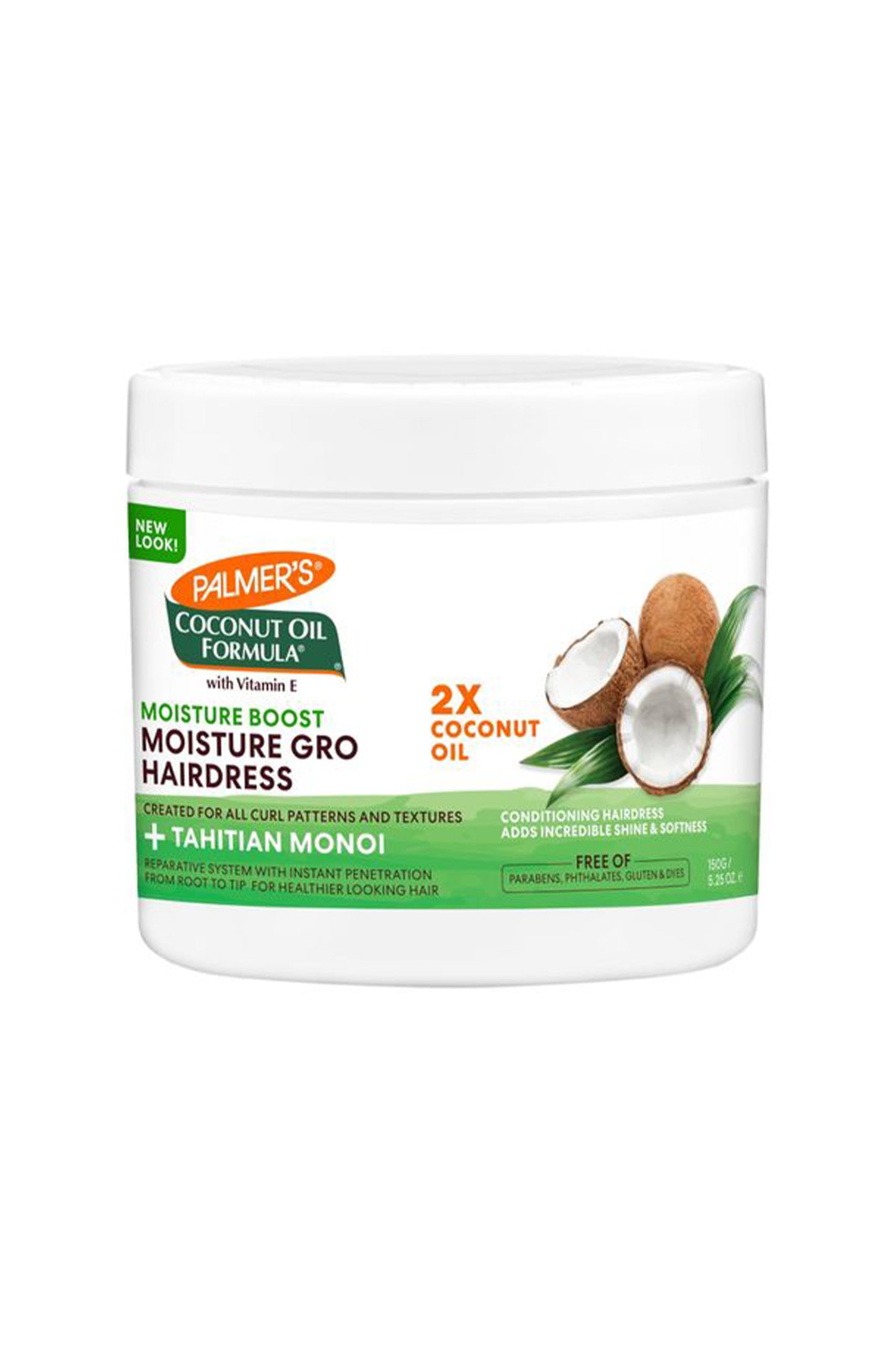 Palmer's Coconut Oil Formula Moisture Gro Shining Hairdress 4 Oz / 150g