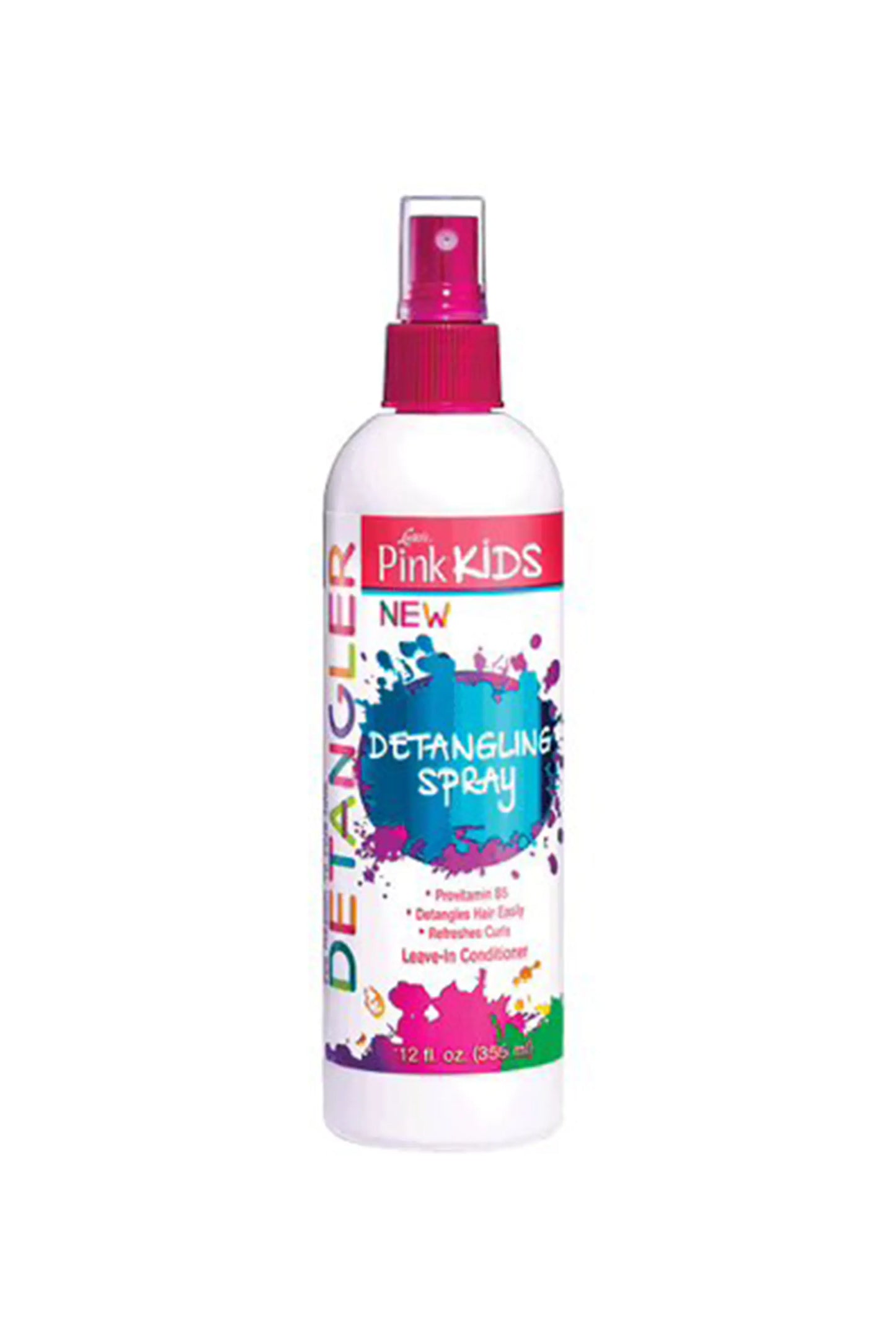 Pink Kids Detangling Spray 355 Ml