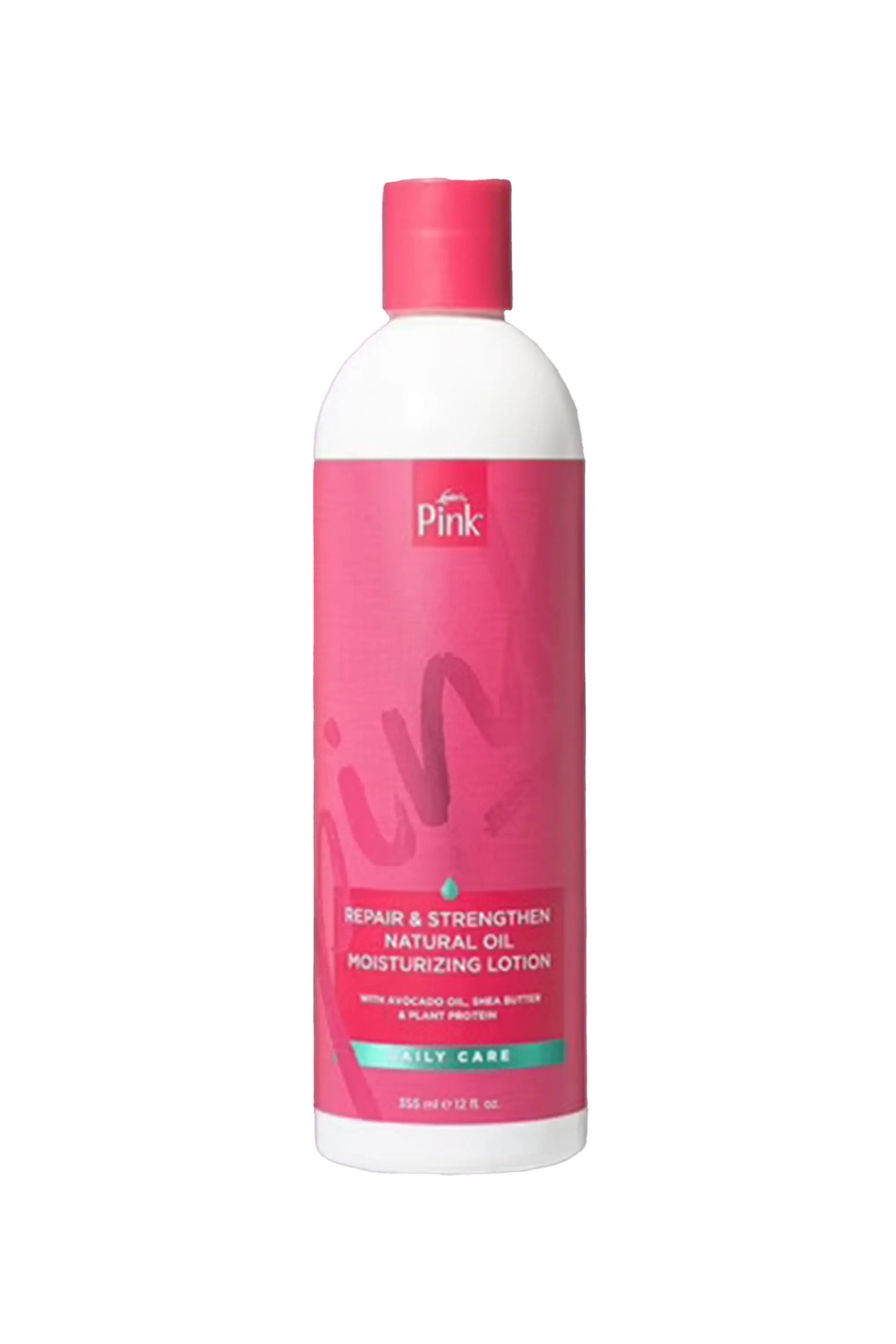 Pink Repair & Strengthen Natural Oil Moisturizing Lotion 12oz
