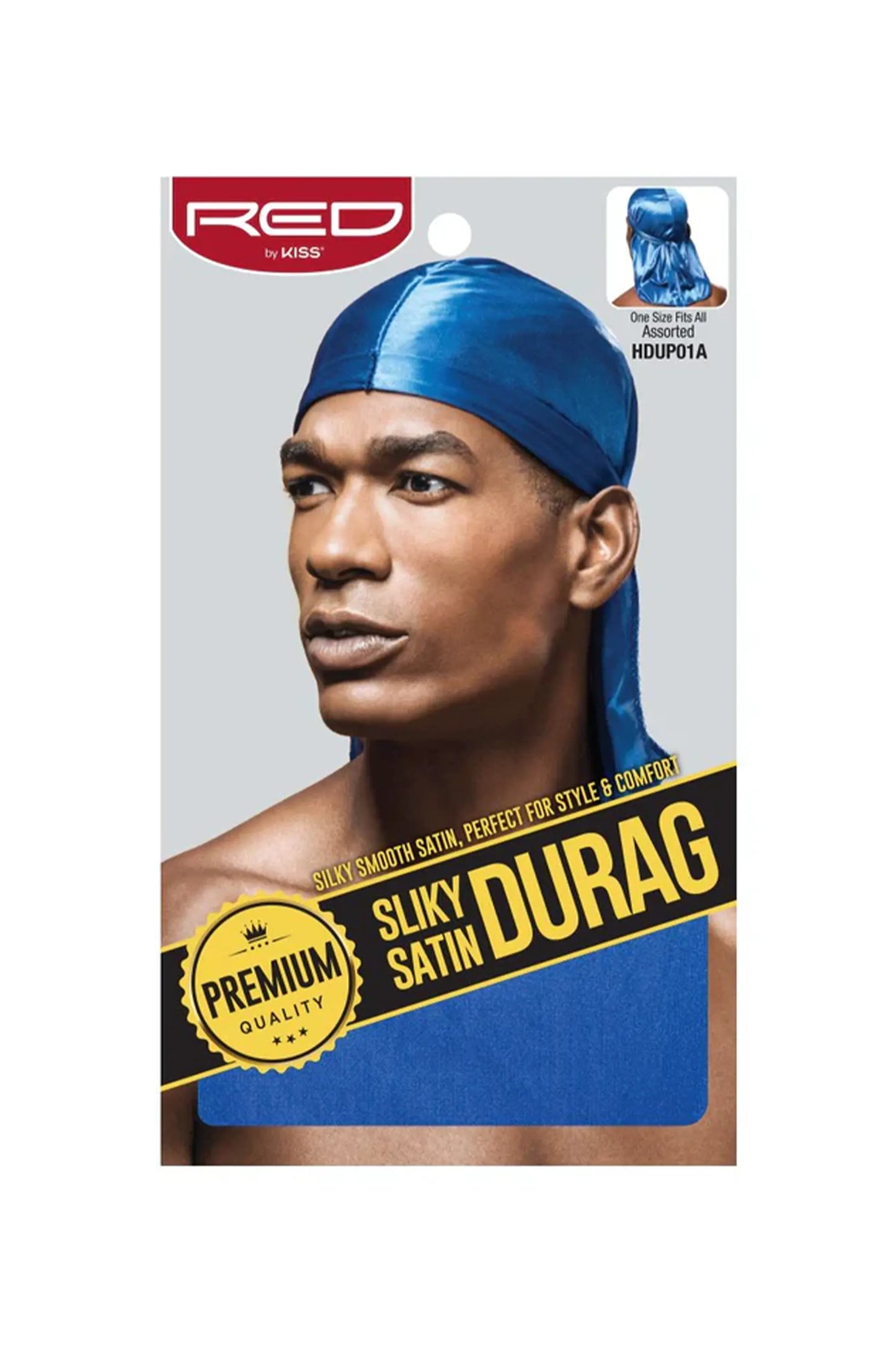 Red By Kiss Silky Satin Durag - Hdup04
