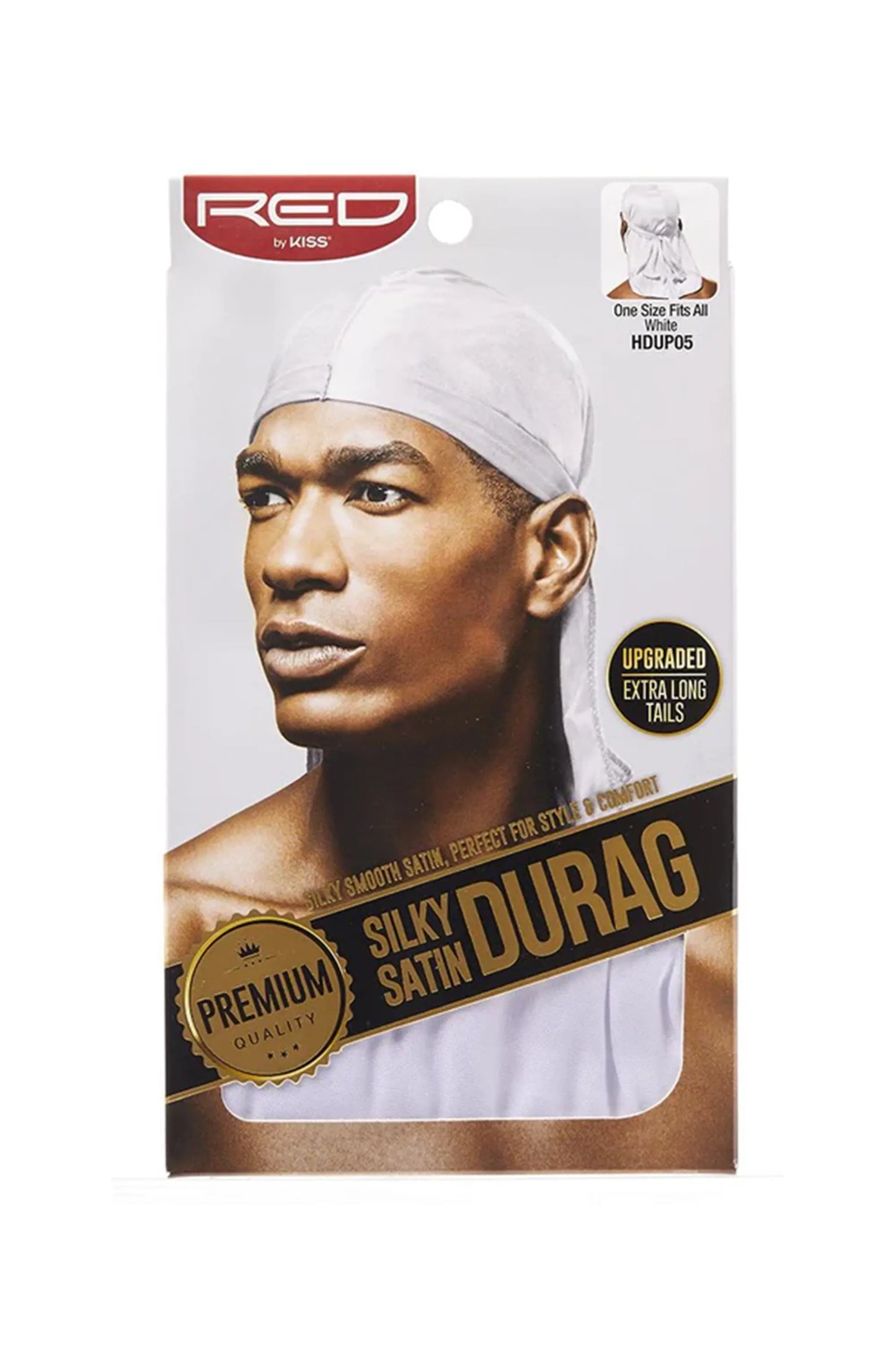Red By Kiss Silky Satin Durag - Hdup05
