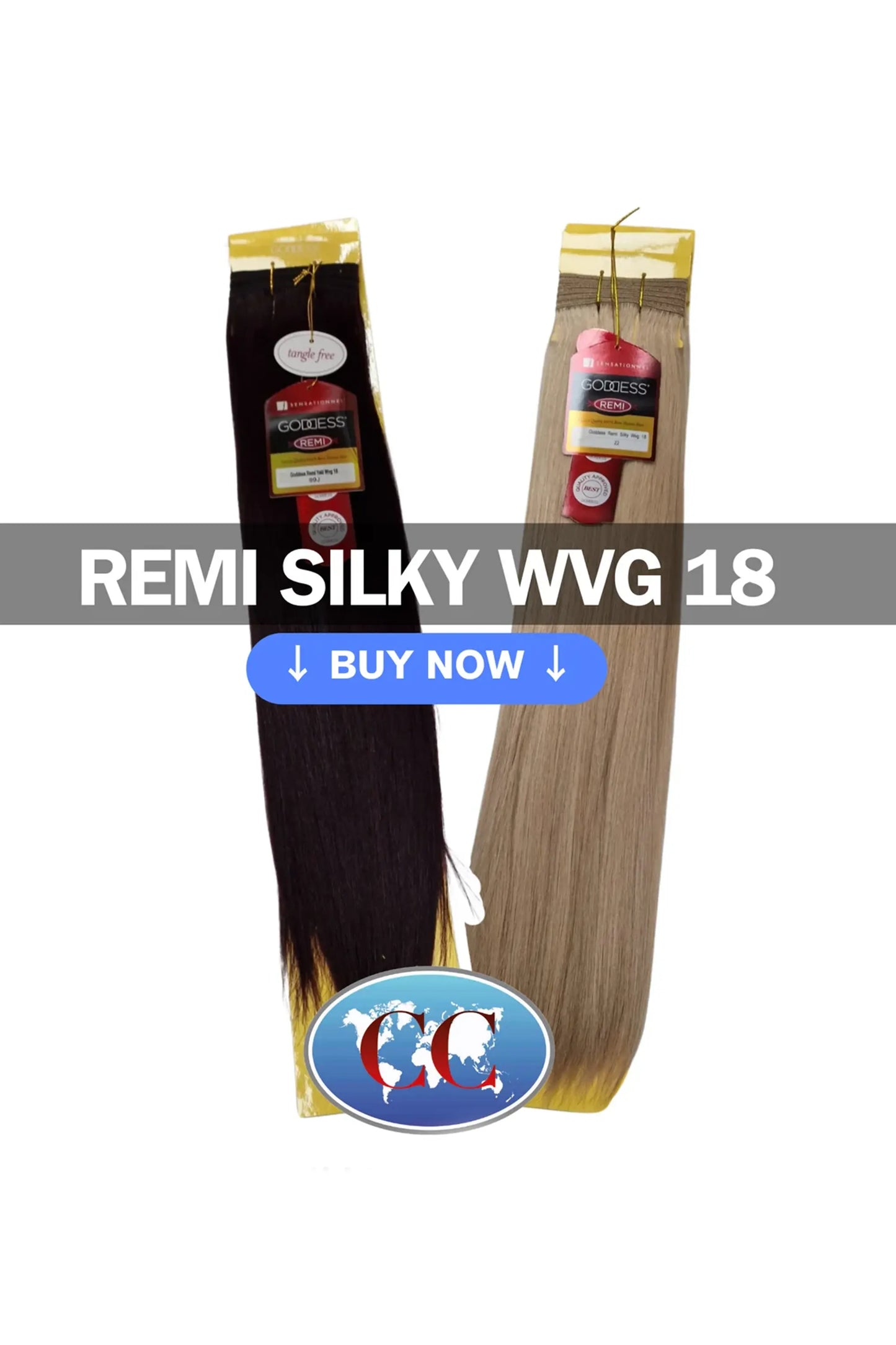 Remi Goddess Silky Hair Extensions - this one