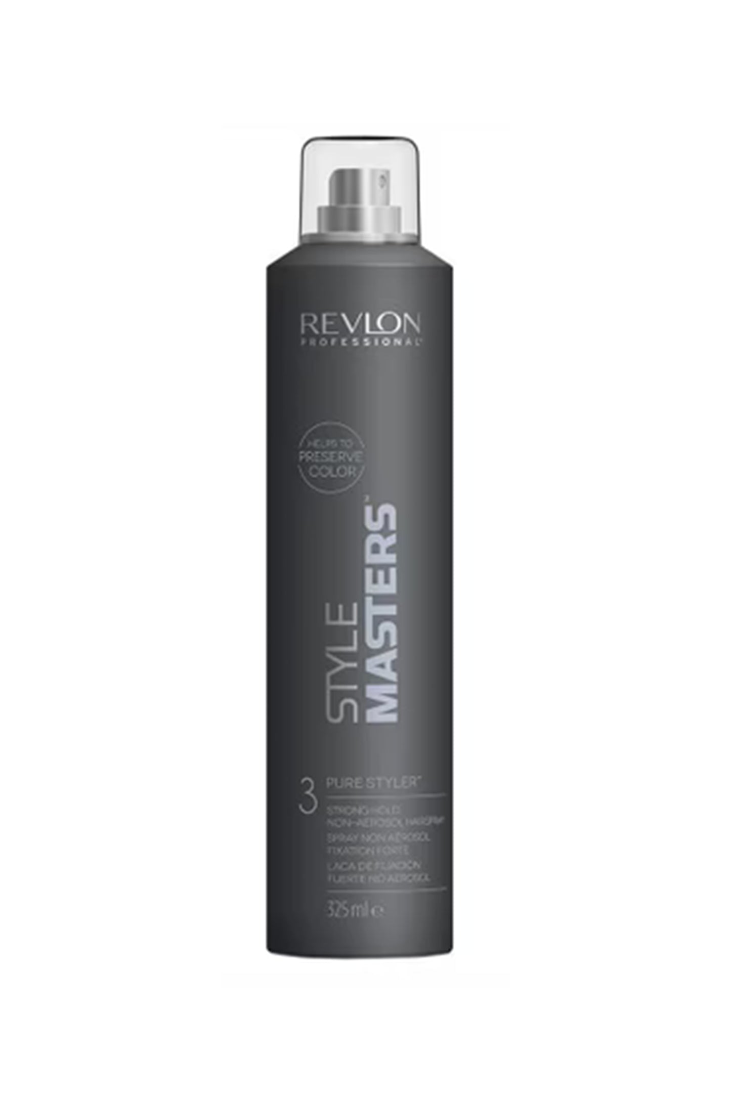 Revlon Style Masters 3 Pure Styler Hairspray 325ml