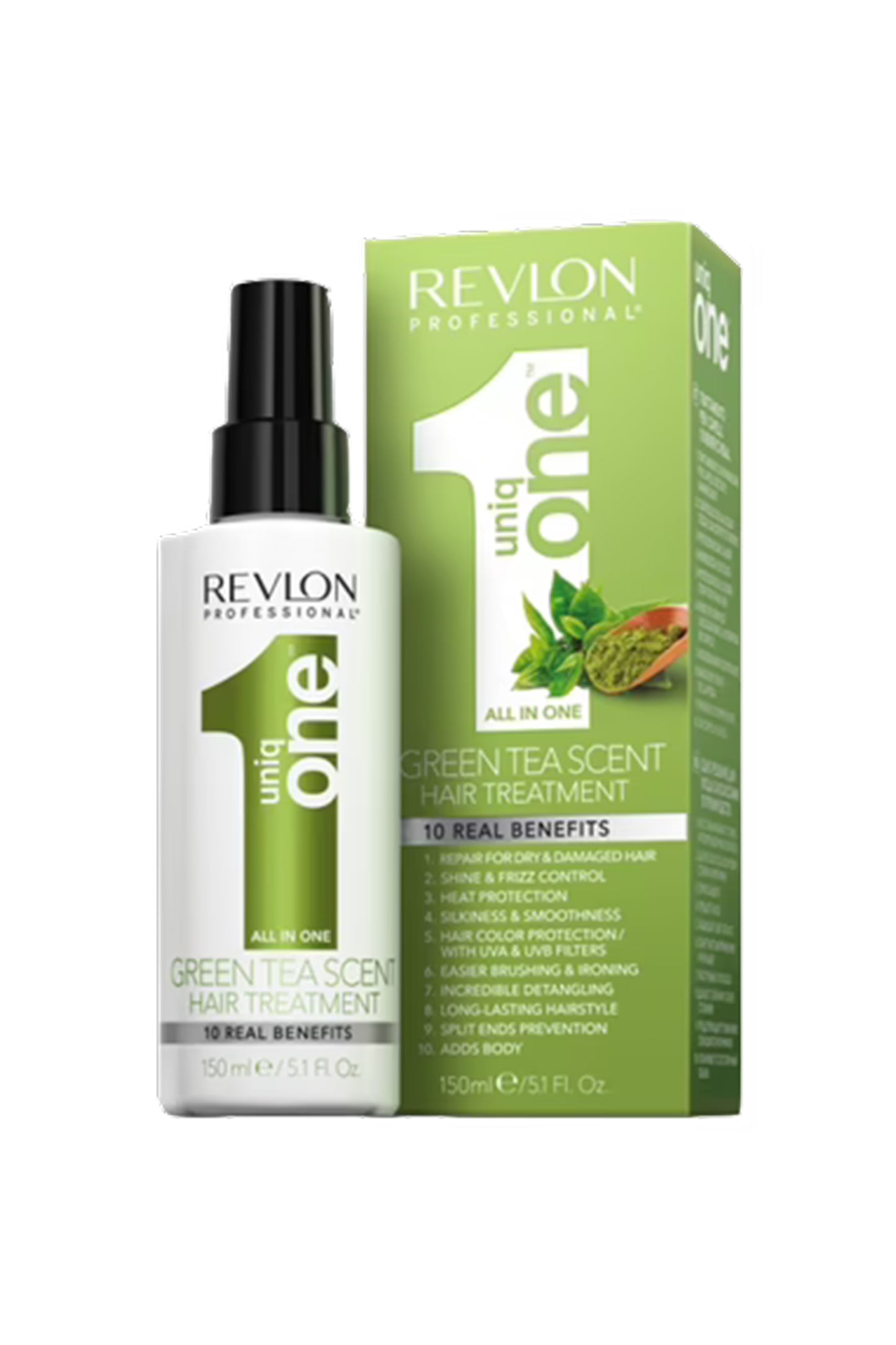 Revlon Uniq One All In One Hair Treatment Green Tea 150ml