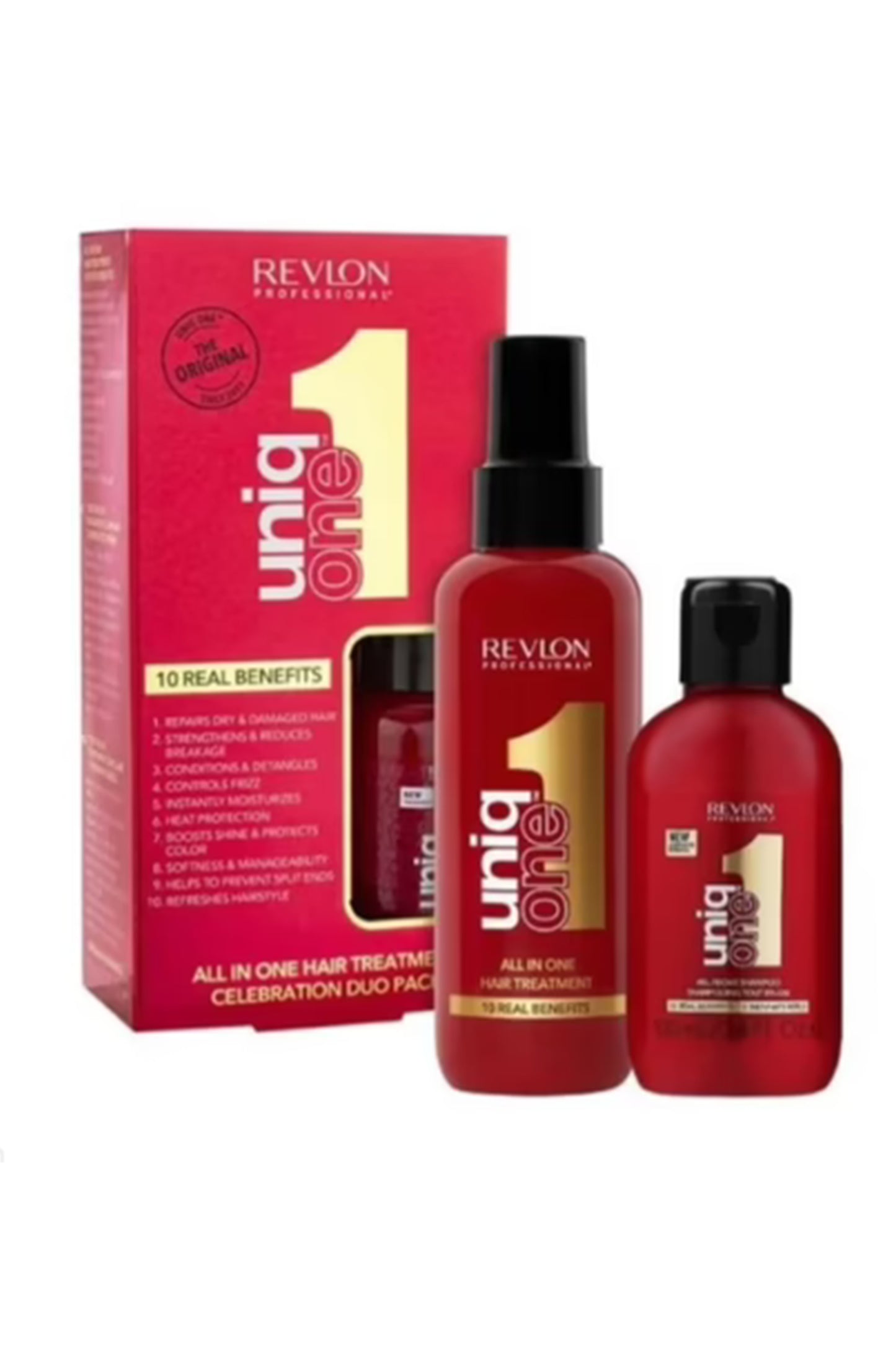 Revlon Uniq One All In One Shampoo 100ml & Treatment 150ml - Set