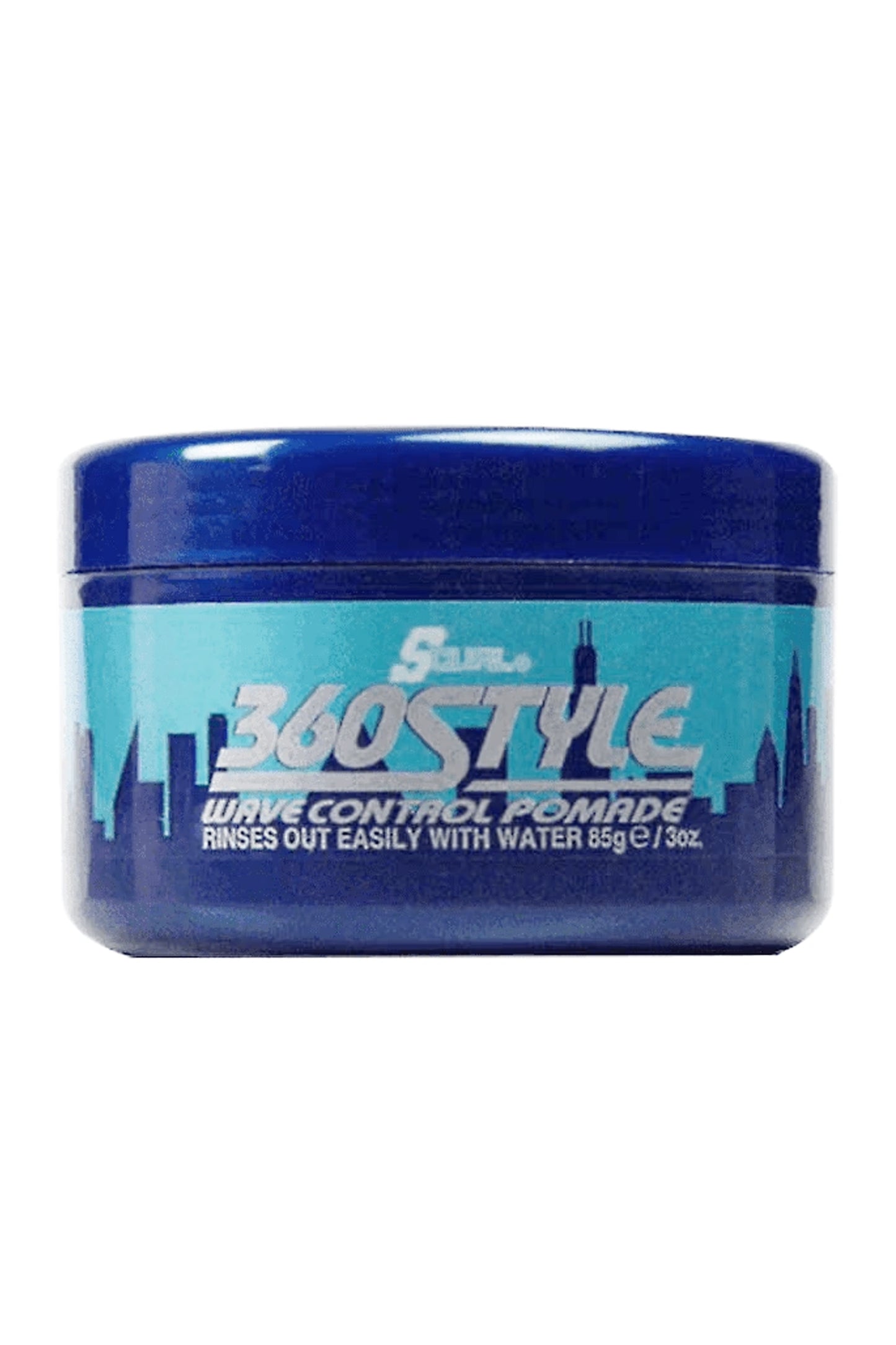S-Curl 360 Style Wave Control Pomade 3 Oz