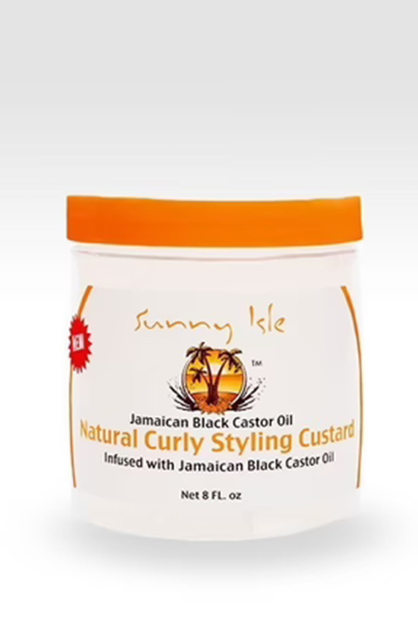 SUNNY ISLE JAMAICAN BLACK CASTOR OIL CURLY CUSTARD 237 ML