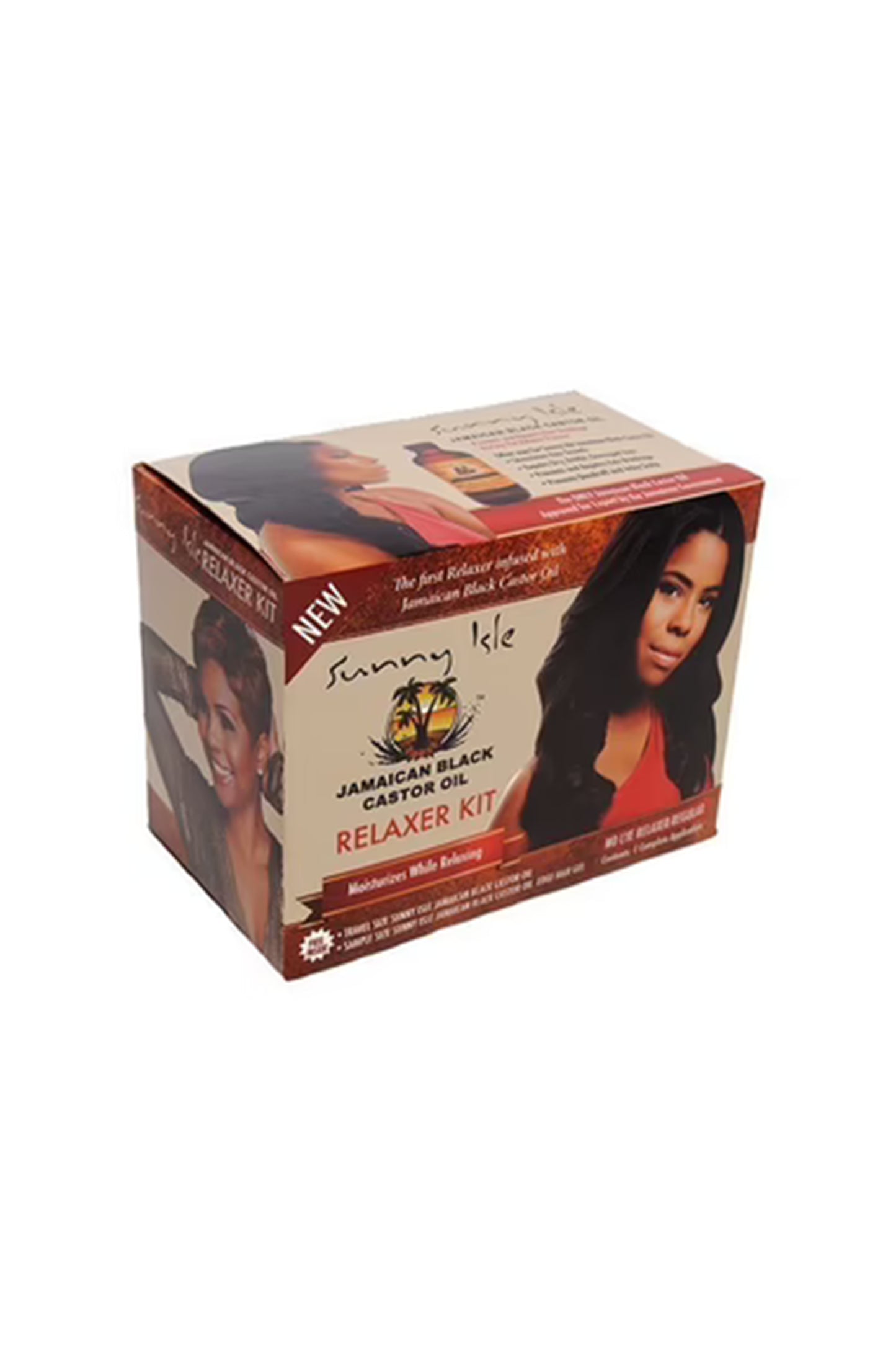 SUNNY ISLE JAMAICAN BLACK CASTOR OIL RELAXER KIT