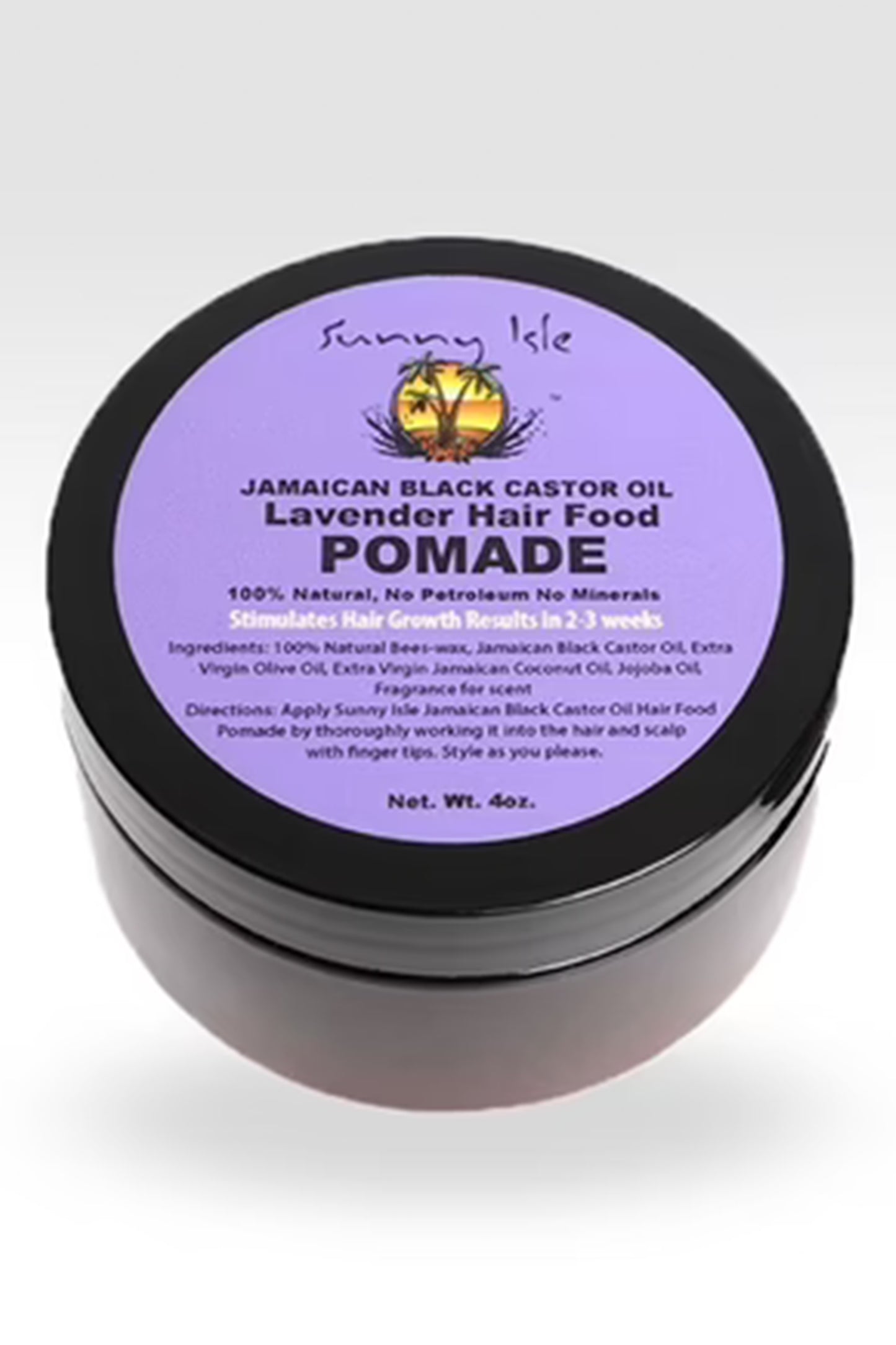 SUNNY ISLE LAVENDER JAMAICAN BLACK CASTOR OIL HAIR FOOD POMADE 113 GR