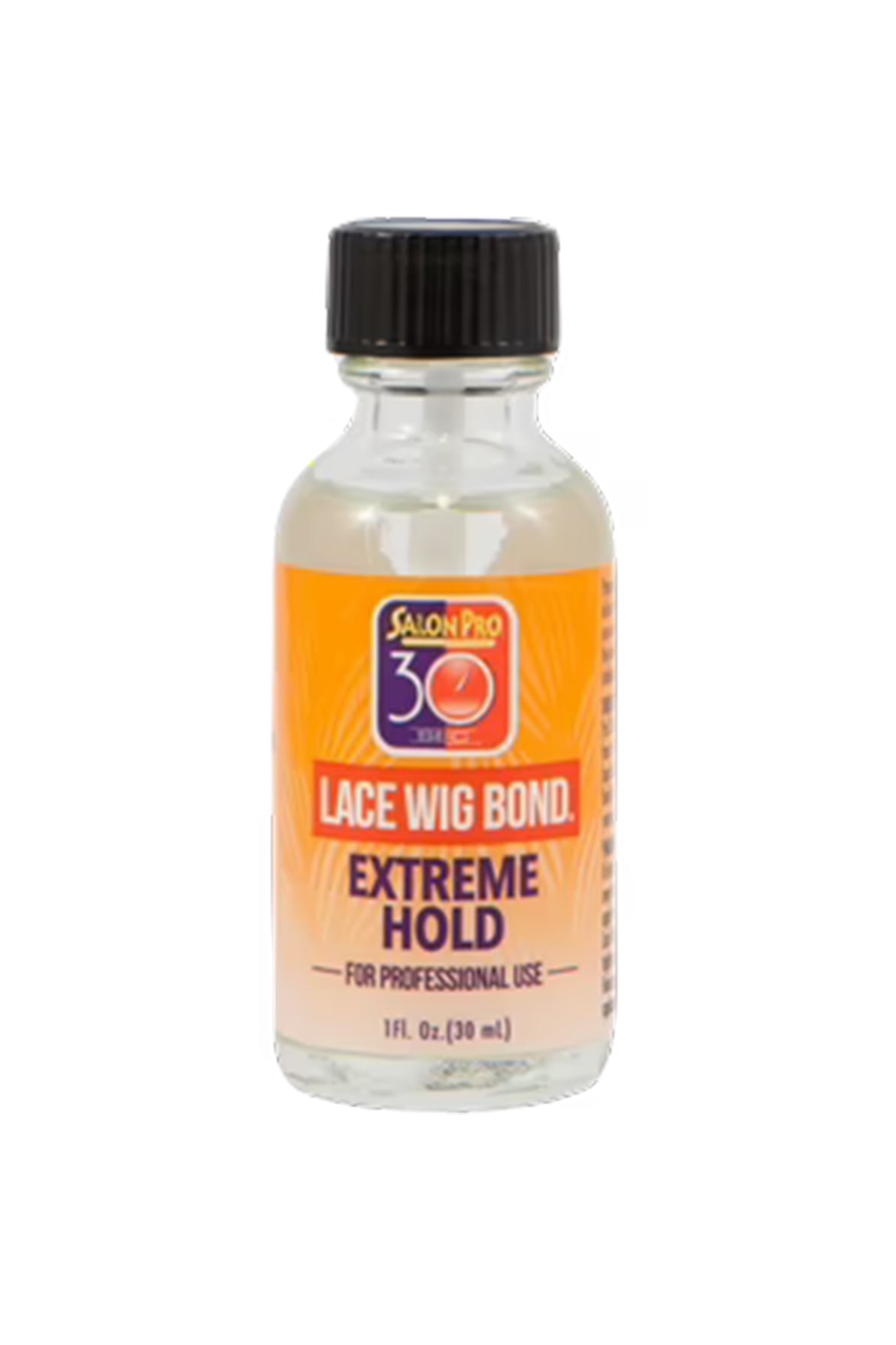 Salon Pro 30 Sec Lace Wig Bond Extreme Hold 1oz-30 Ml