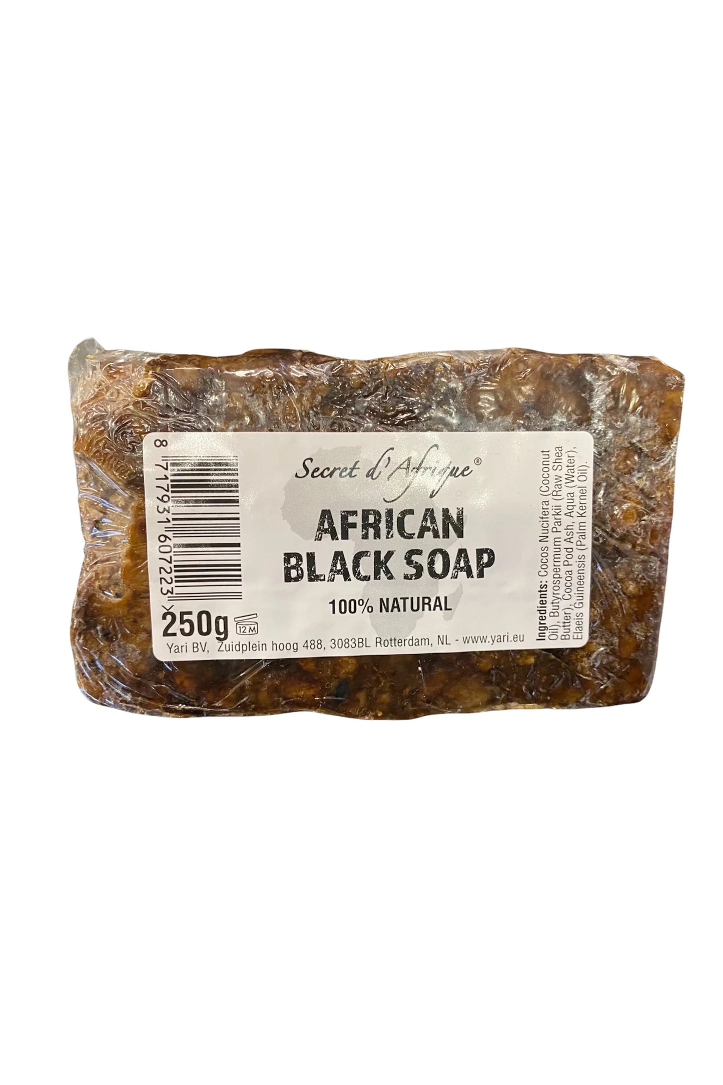 Secret D'Afrique African Black Soap 250g