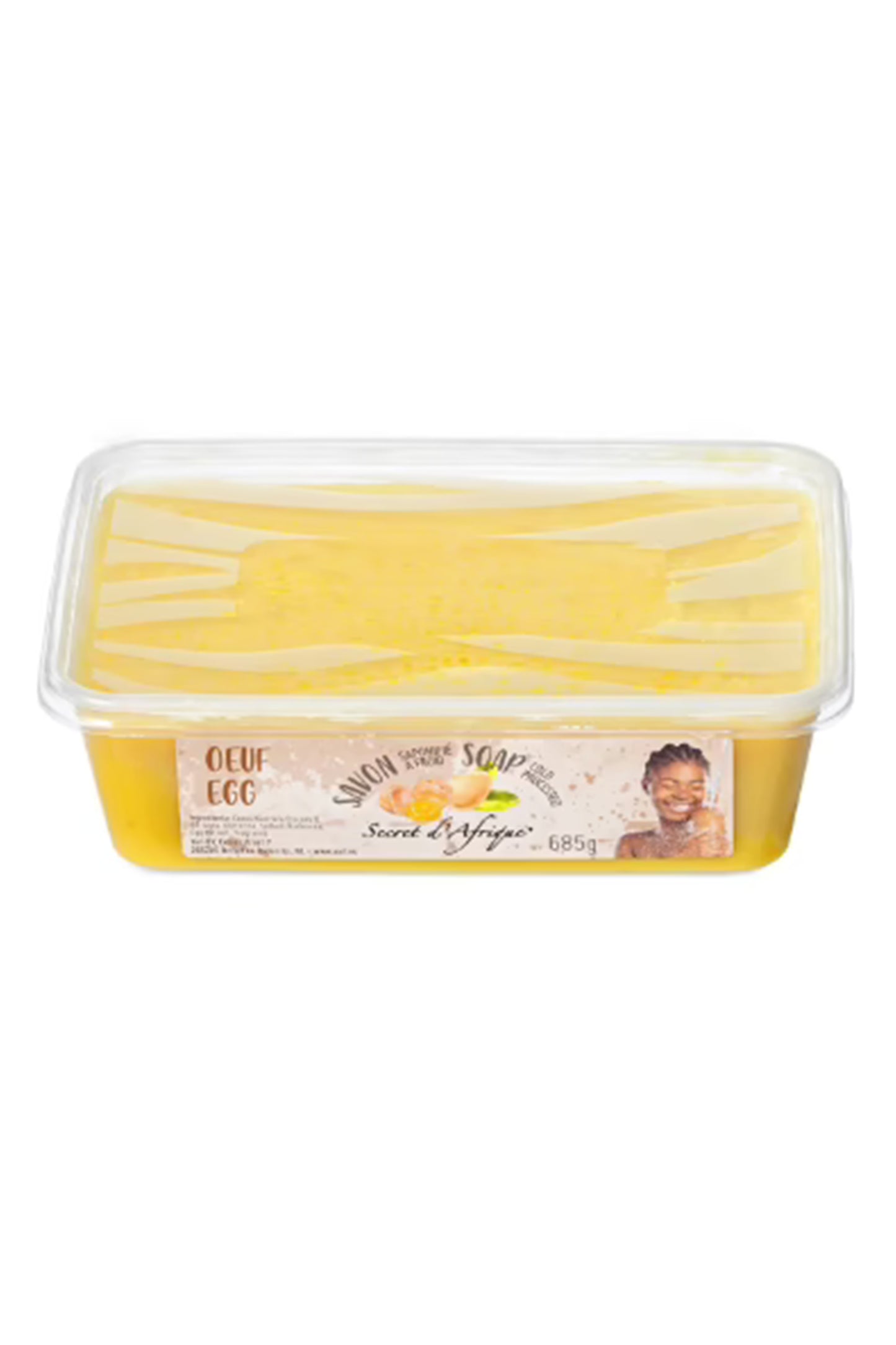 Secret D'Afrique Soap Egg Cold Processed 685g