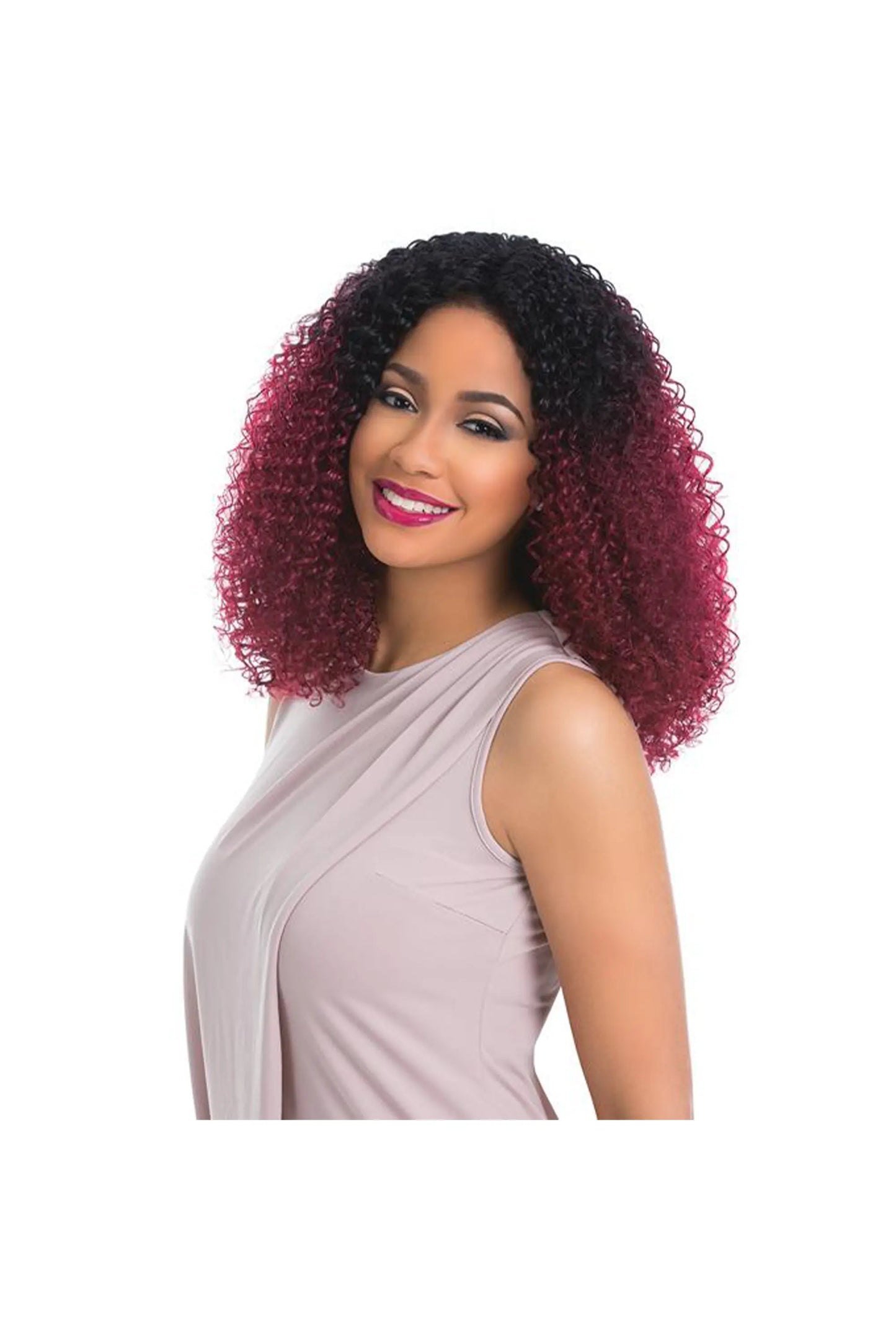 Sensationnel Empress Custom Lace Front Wig - Kinky Curl