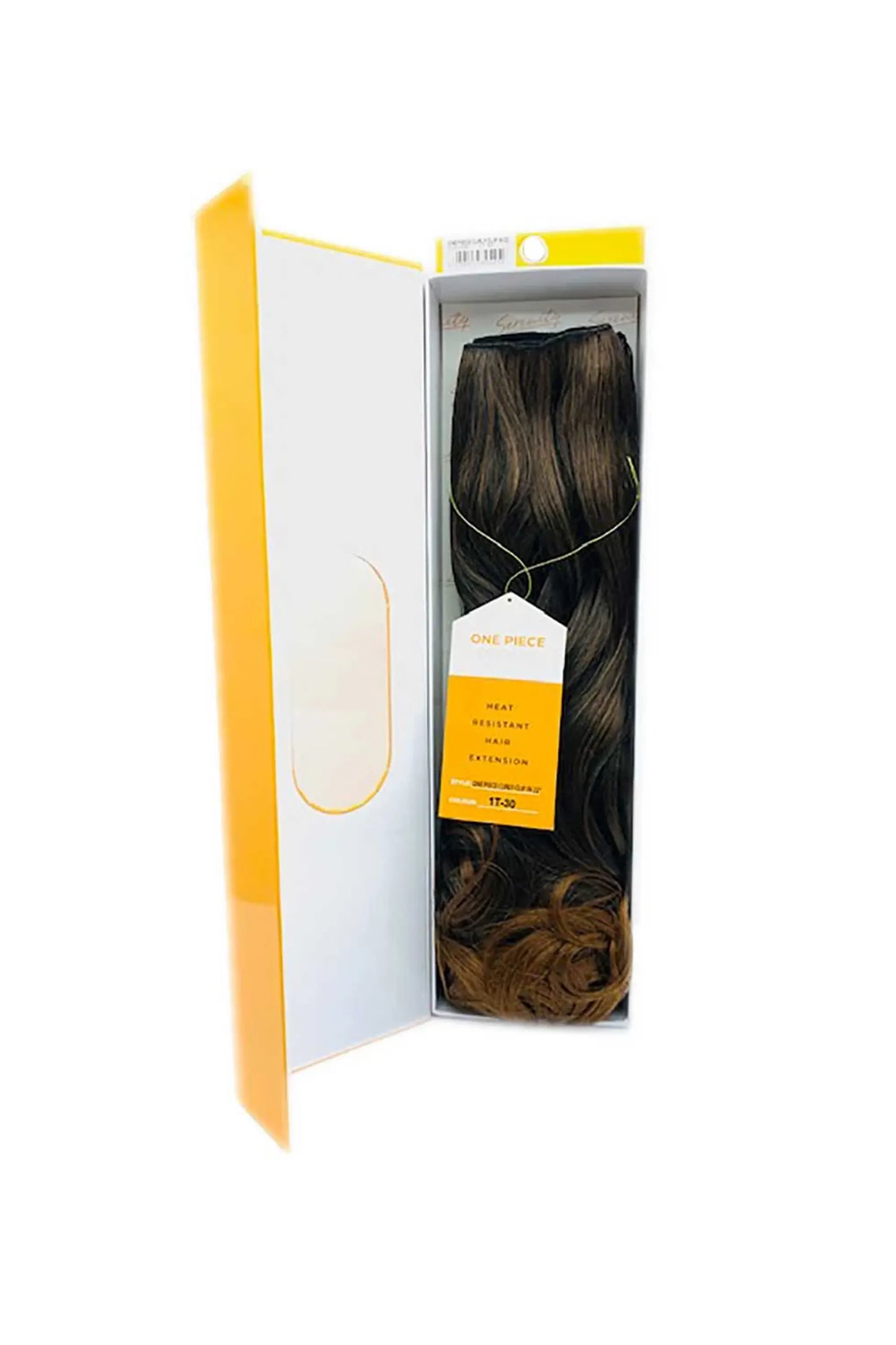 Serenity One Piece Curly Clip In Hair Extension