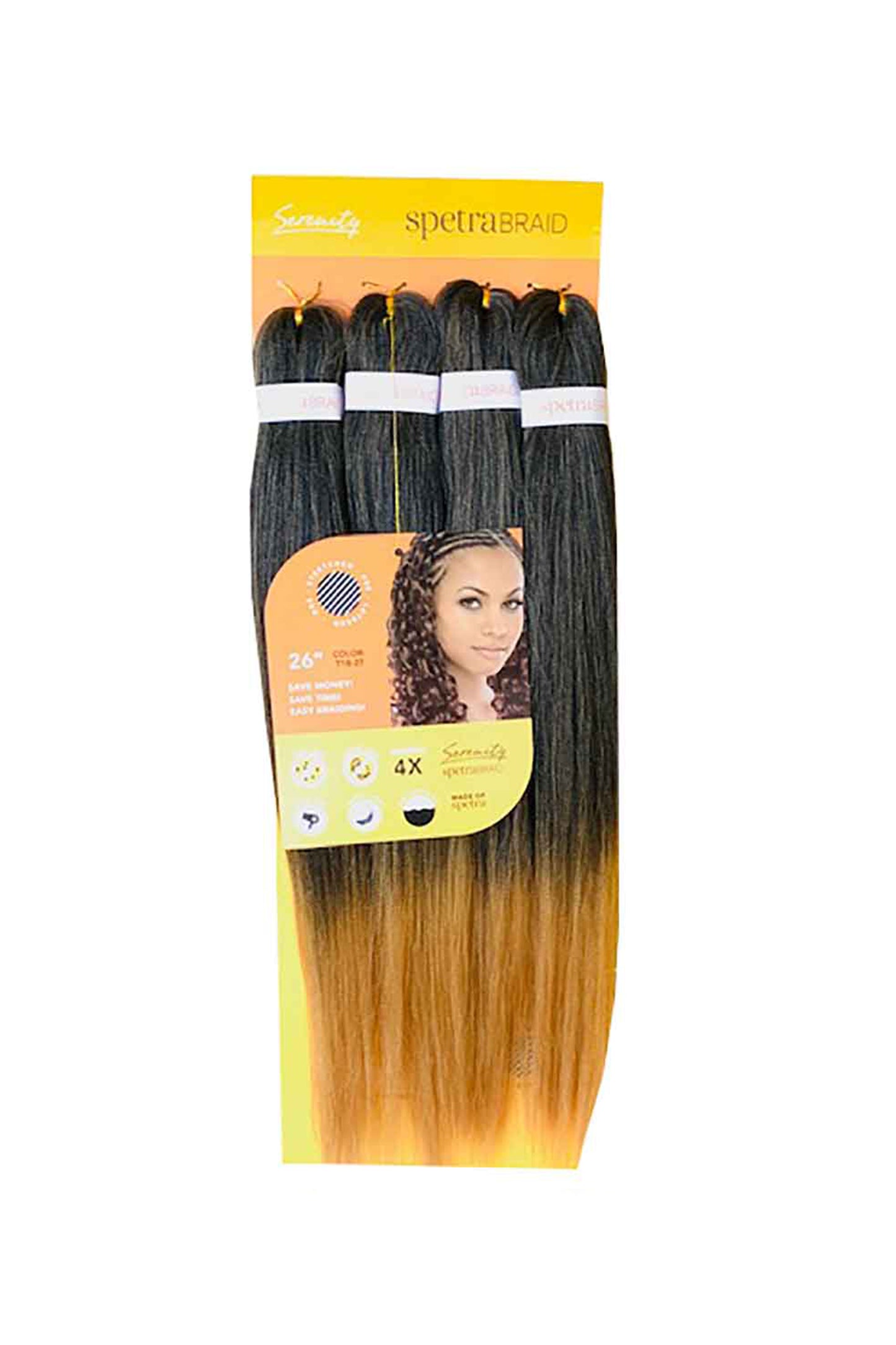 Serenity Pre-Stretched Spetra Braid 4 X 26" -Oos