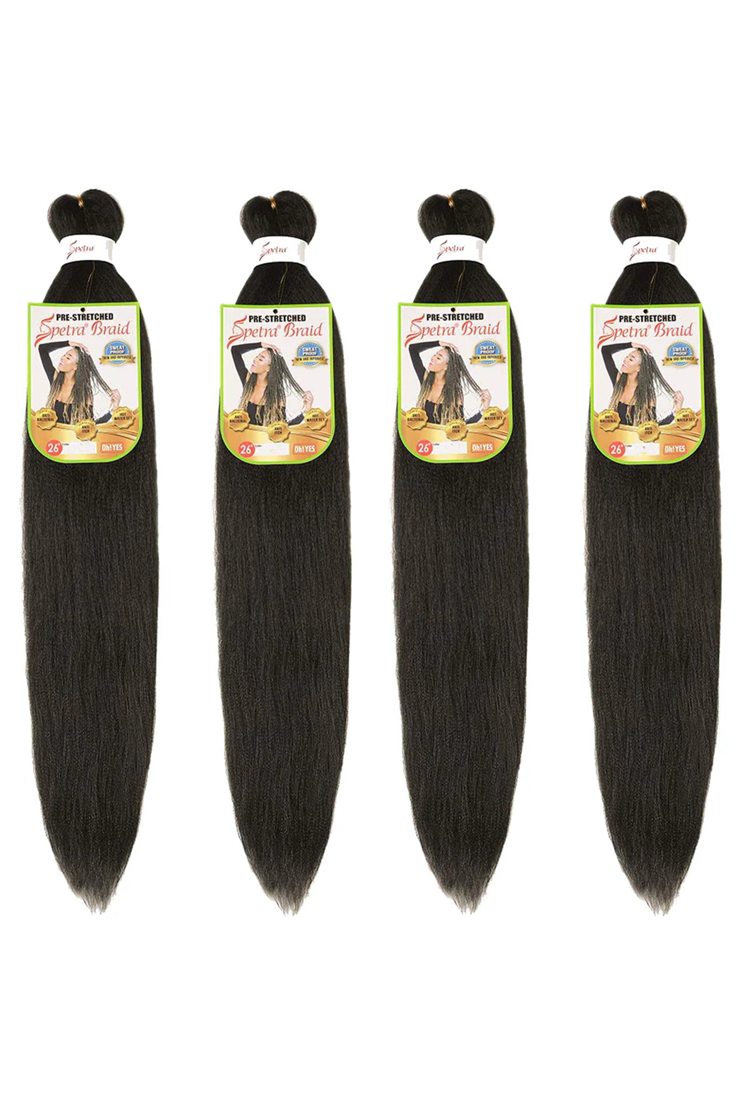 Serenity Pre-Stretched Spetra Braid 4 X 26" -Oos