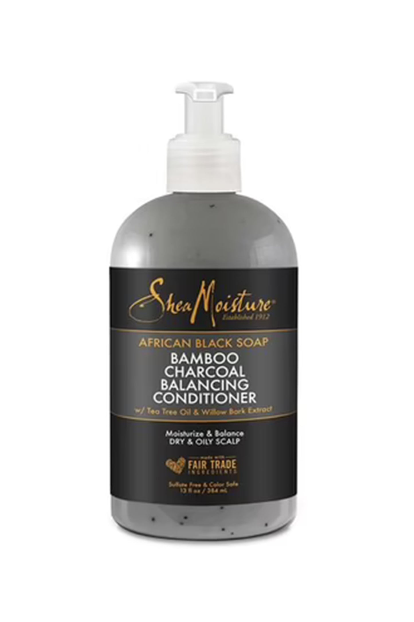 Shea Moisture African Black Soap Bamboo Charcoal Deep Balancing Conditioner 384 Ml