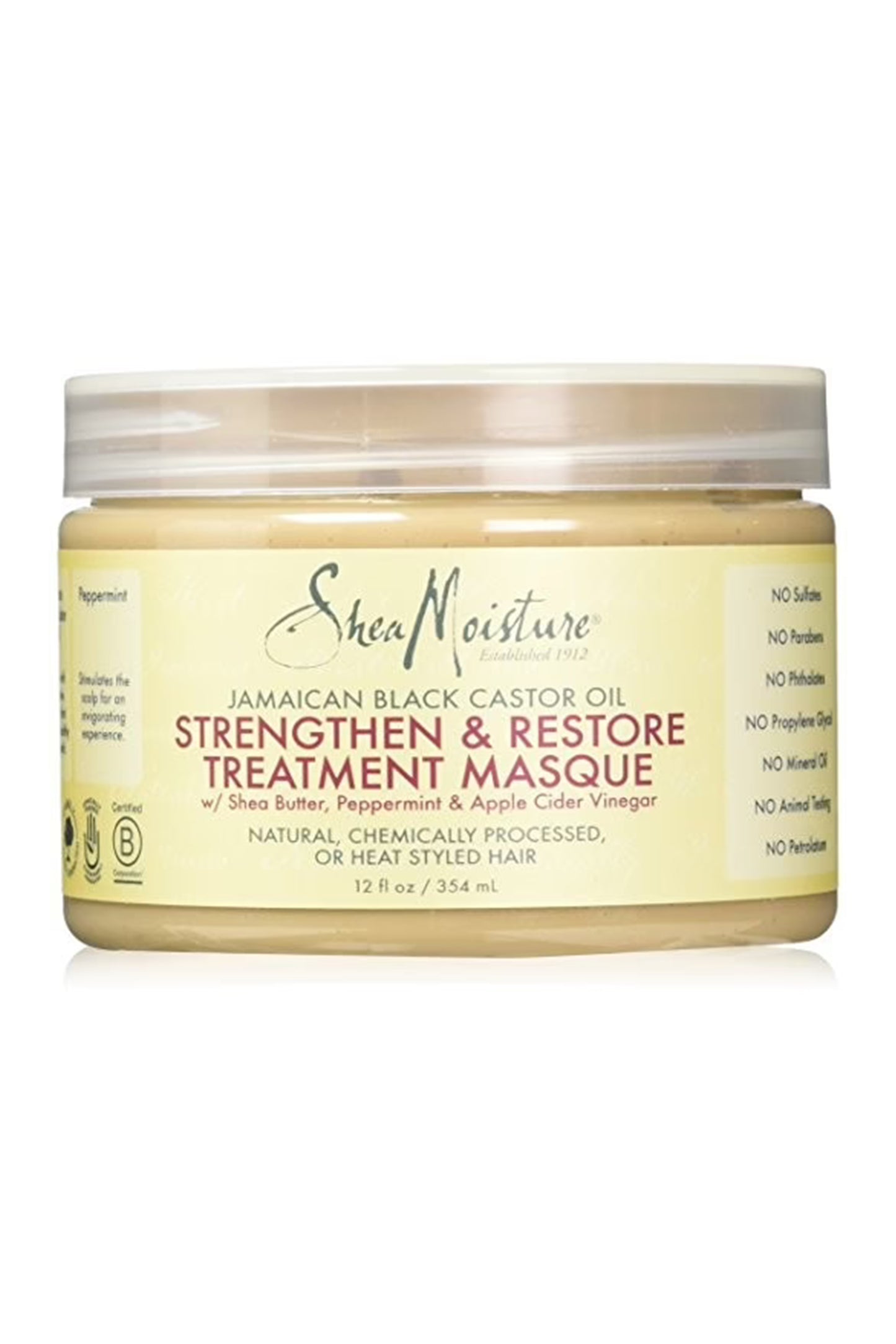 Shea Moisture Jamaican Black Castor Oil Hair Treatment Masque 340g