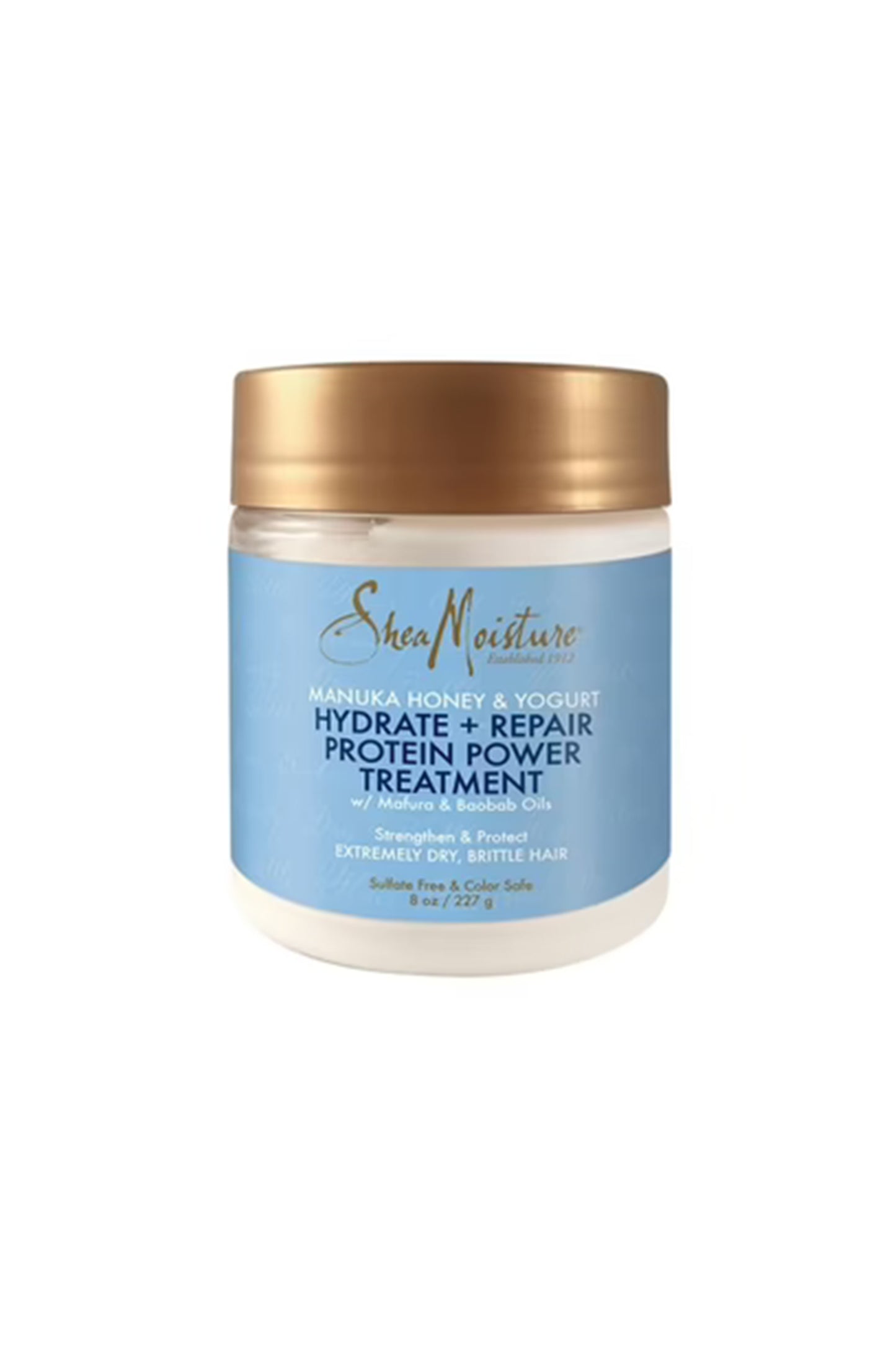 Shea Moisture Manuka Honey & Yougurt Hydrate + Repair Protein Strong Treatment 227 G