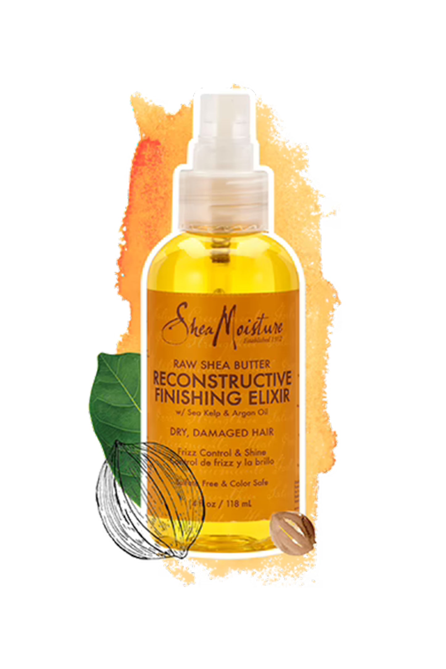 Shea Moisture RAW SHEA BUTTER RECONSTRUCTIVE FINISHING ELIXIR